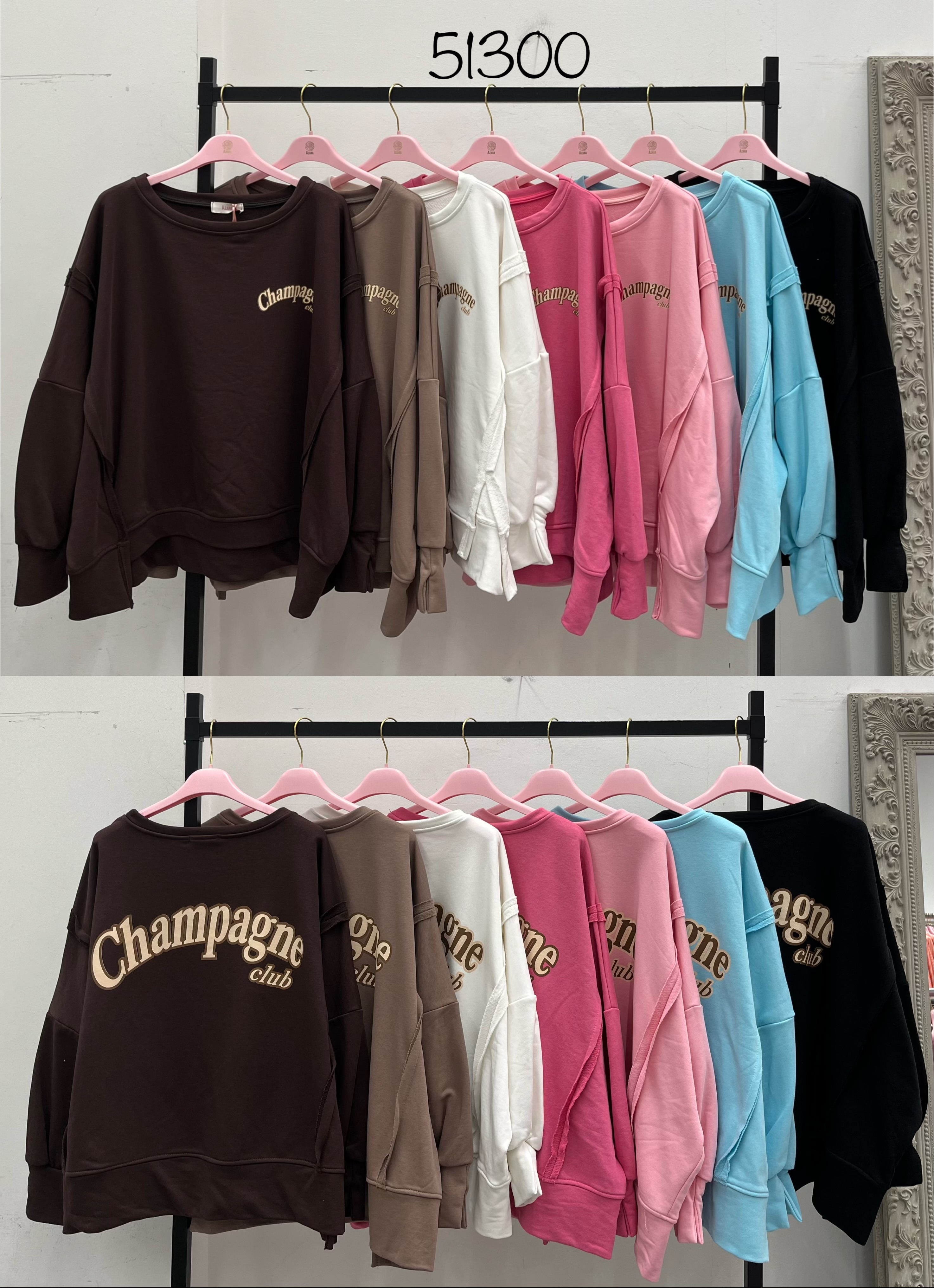 Oversized Printed Sweatshirt