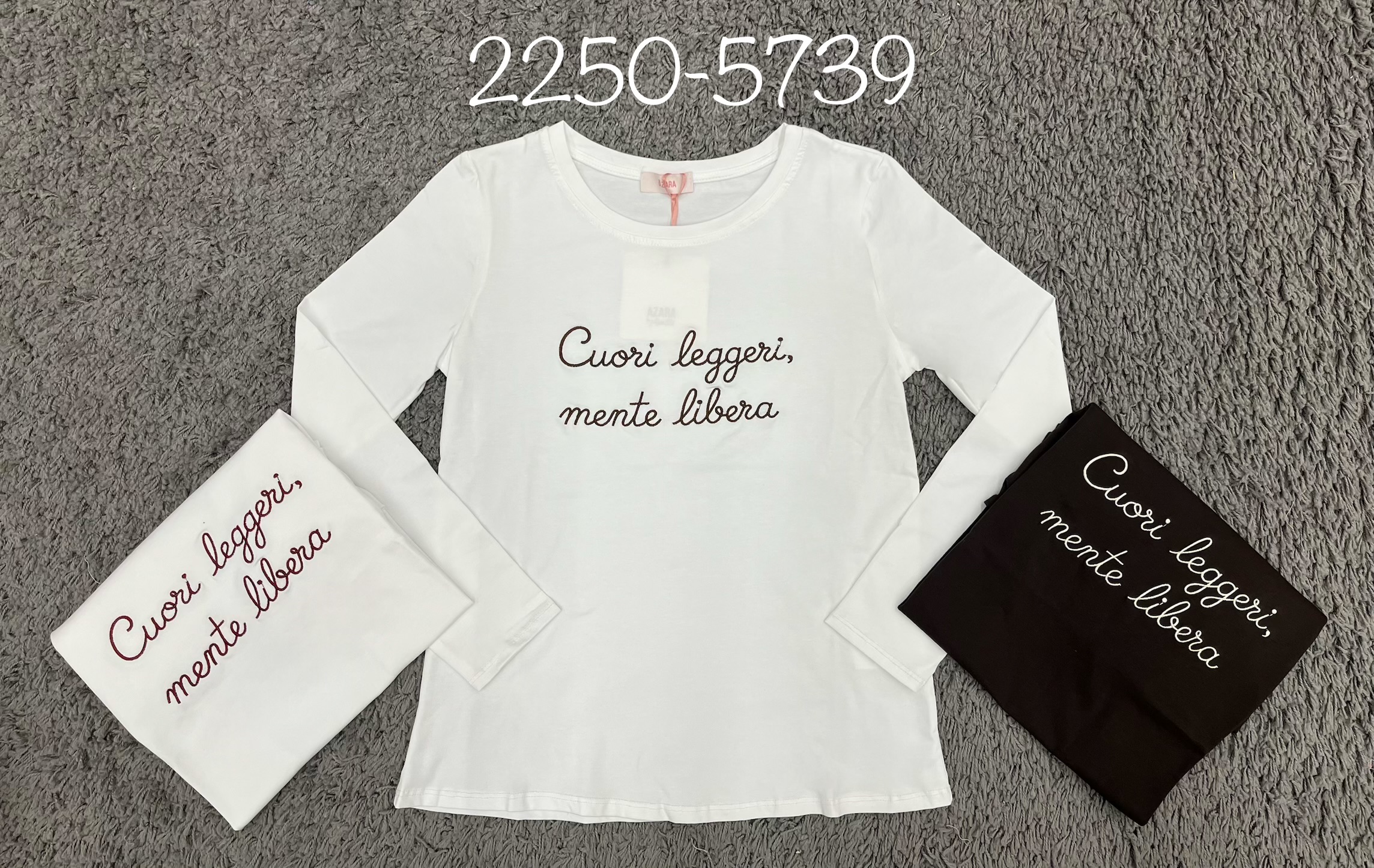 Long Embroidered T‑Shirt