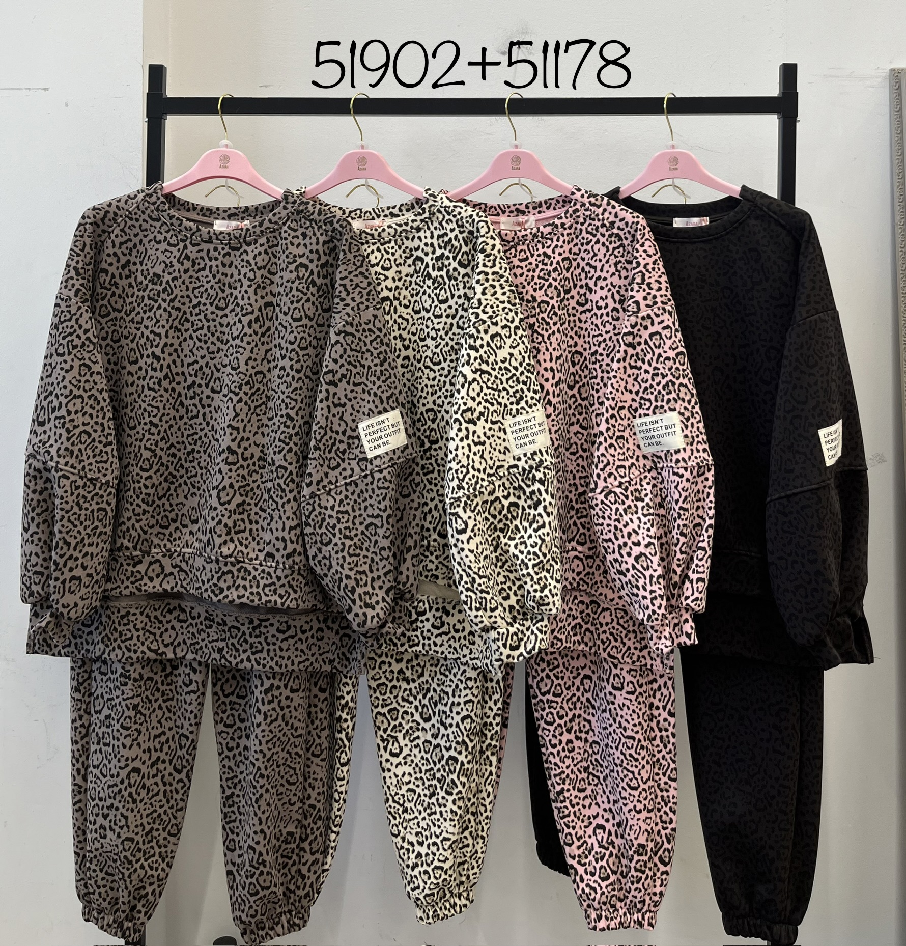 Oversized Animal-Print Sweatshirt