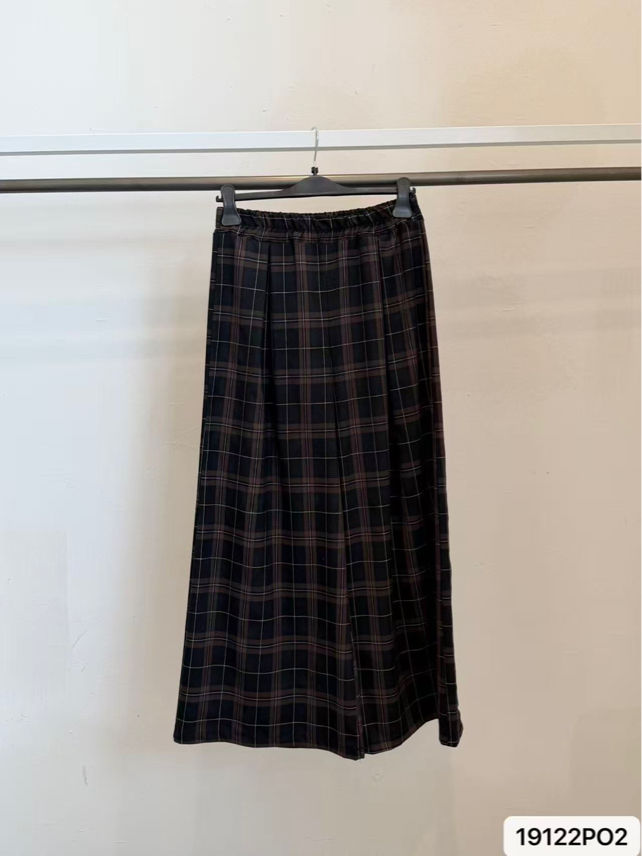 Wide Pleated Trousers