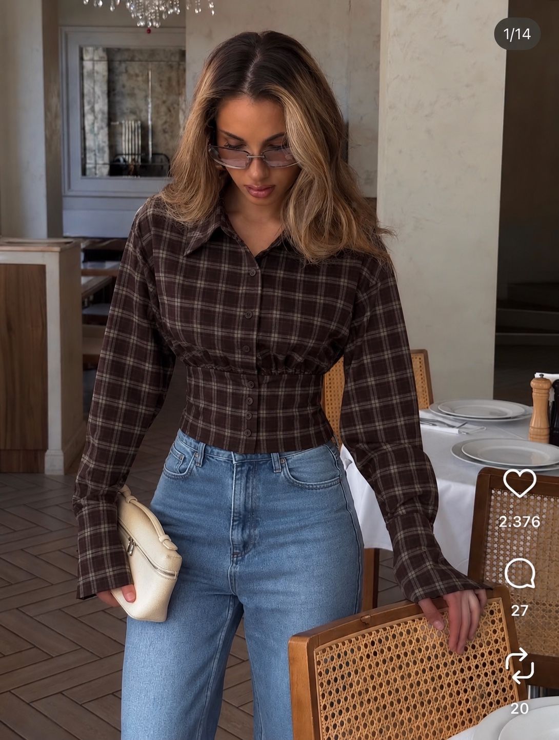 Cropped Corset Shirt