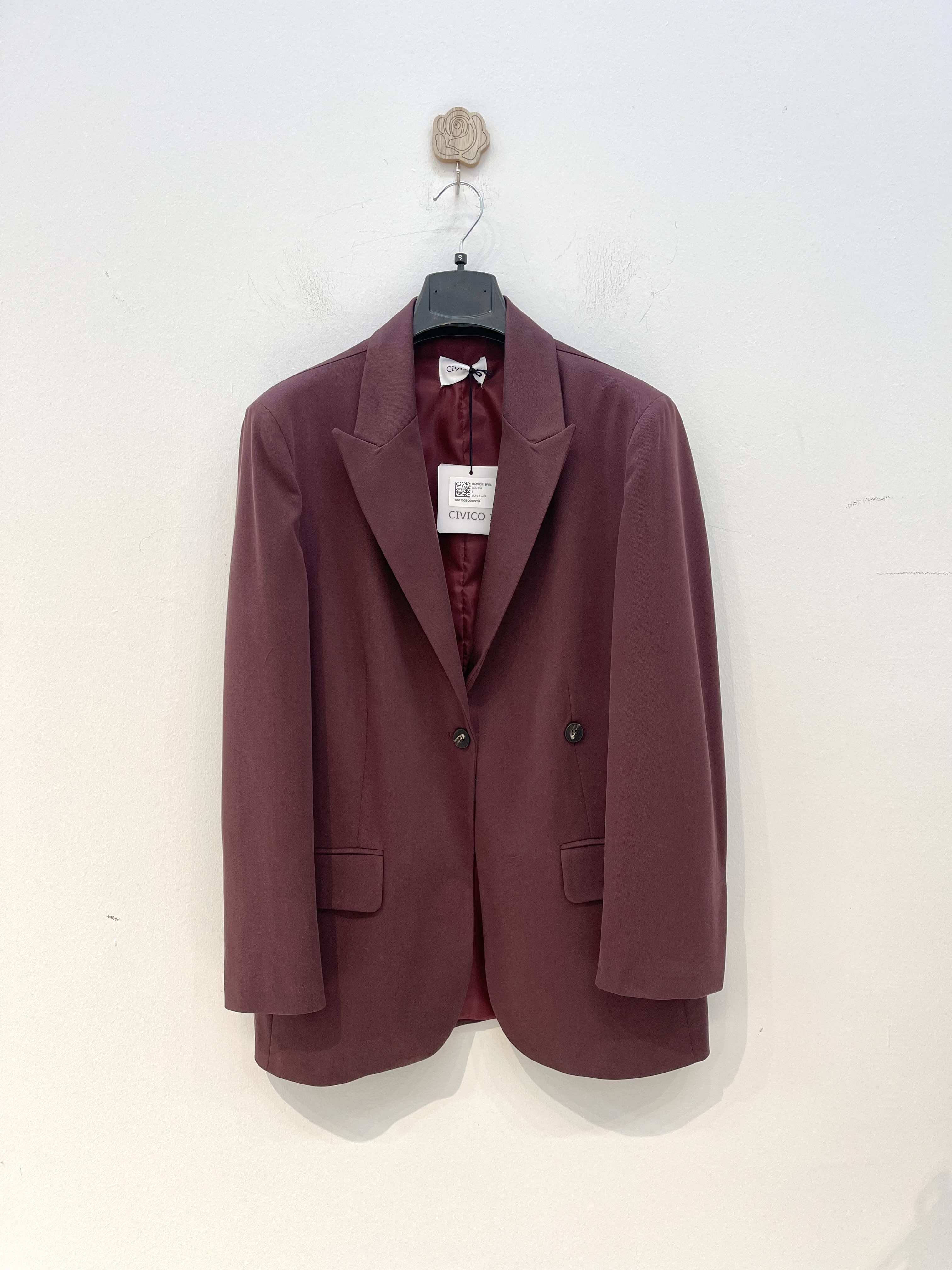 Tailored Hip-Length Blazer