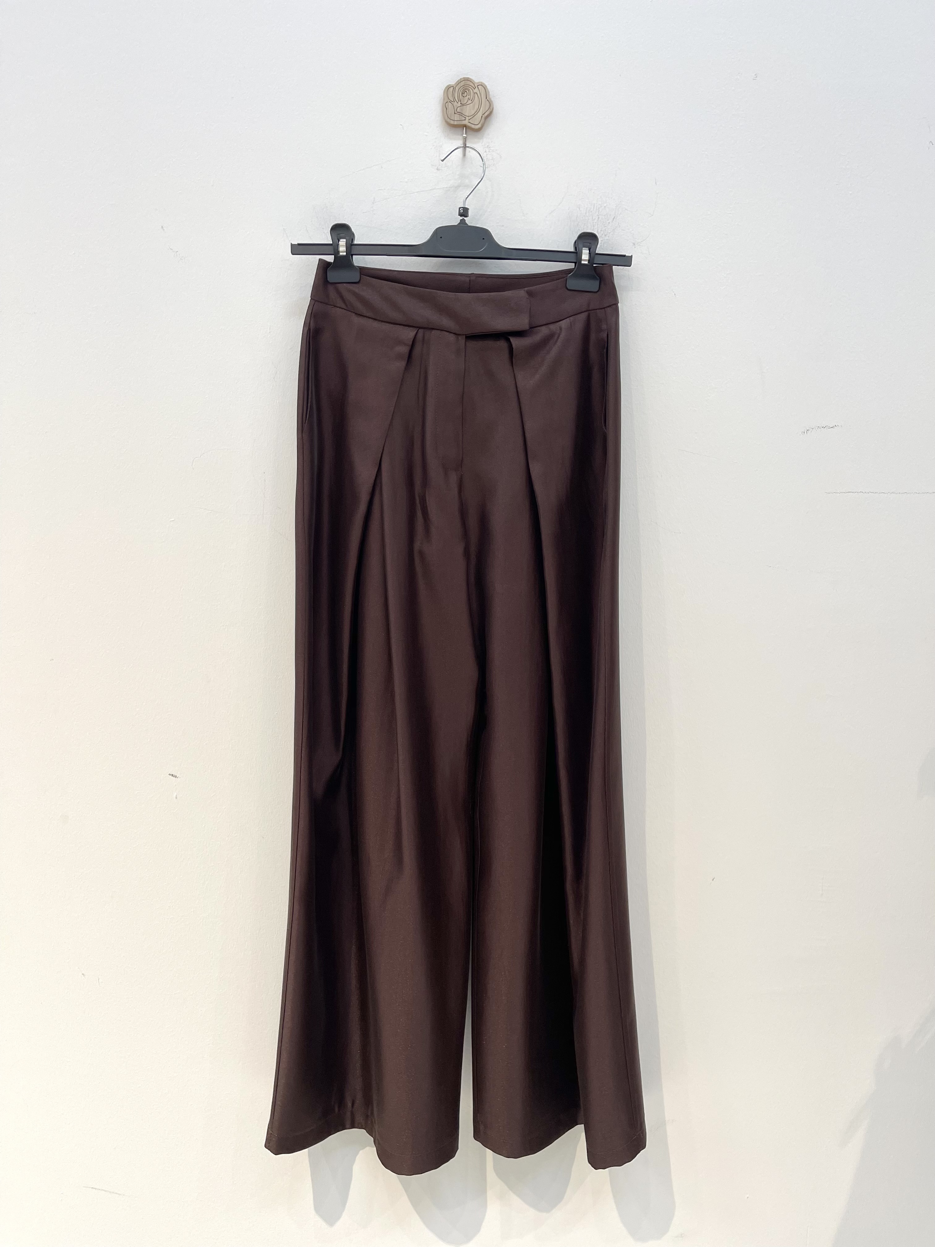 Wide Pleated Trousers