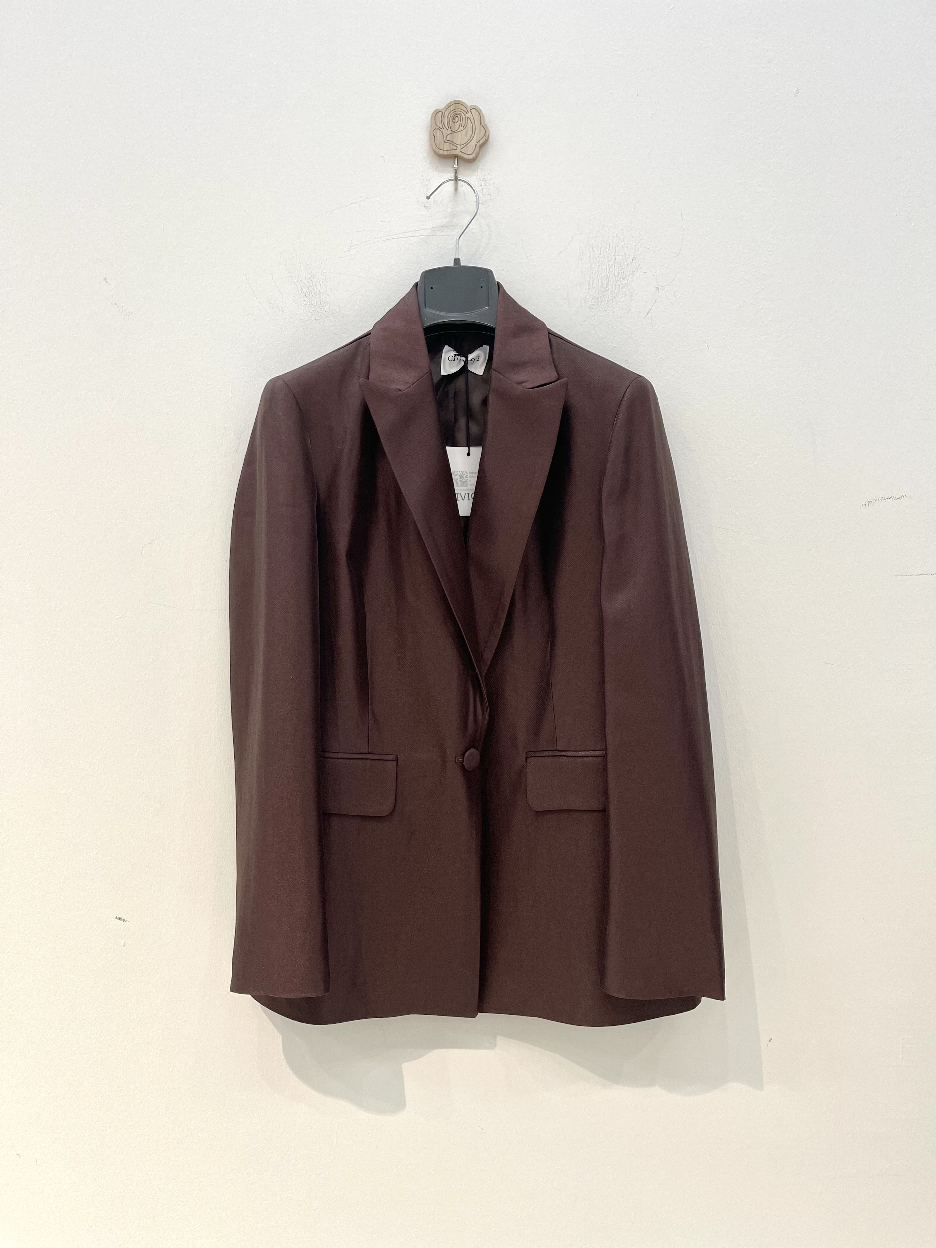 Tailored Blazer with Notched Lapels