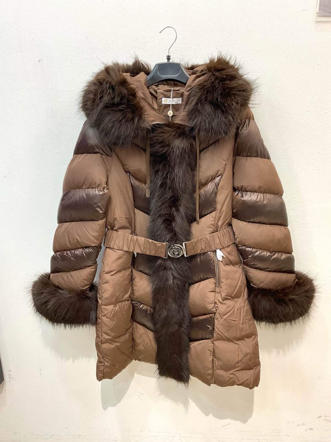 Quilted Hooded Coat