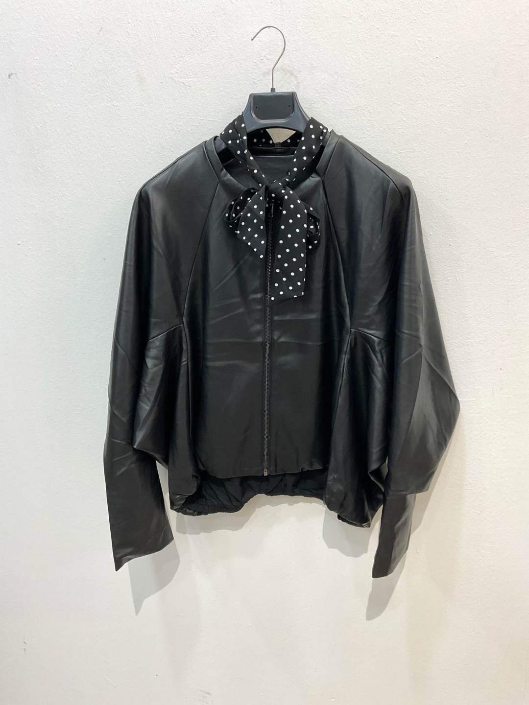 Oversized Stand‑Collar Jacket