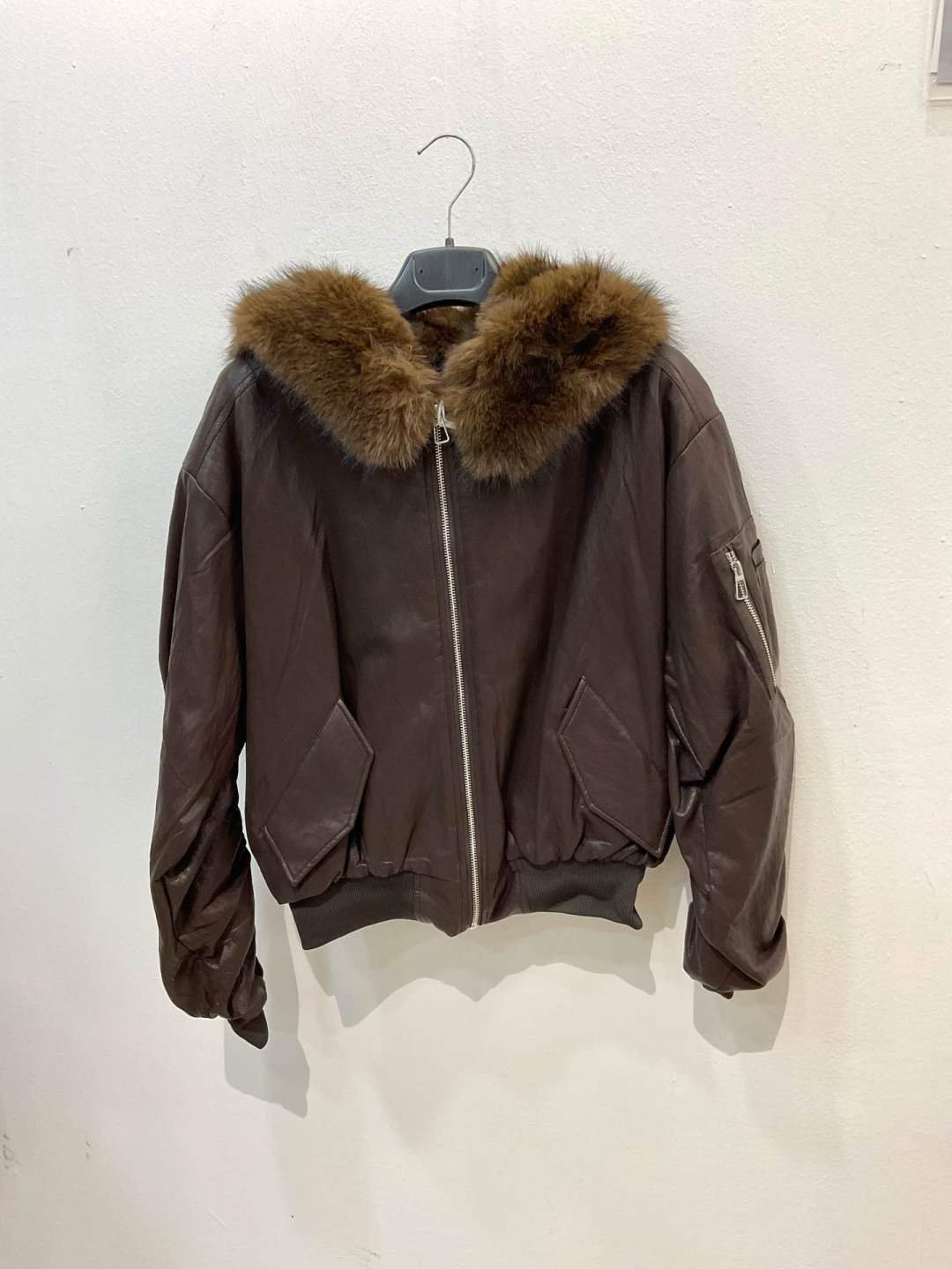 Hooded Bomber Jacket