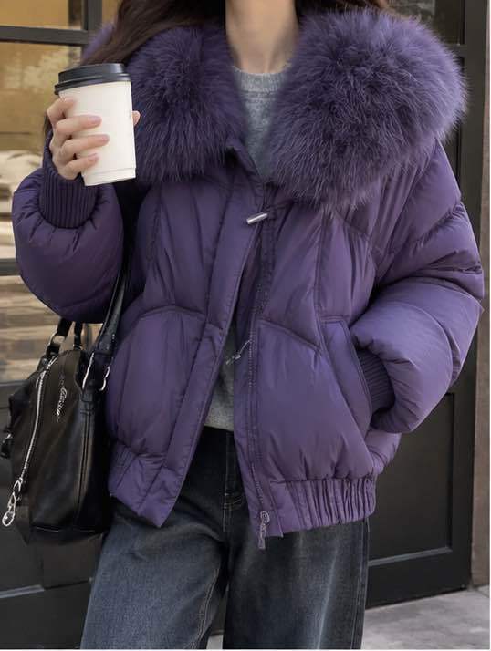 Oversize Jacket with Collar