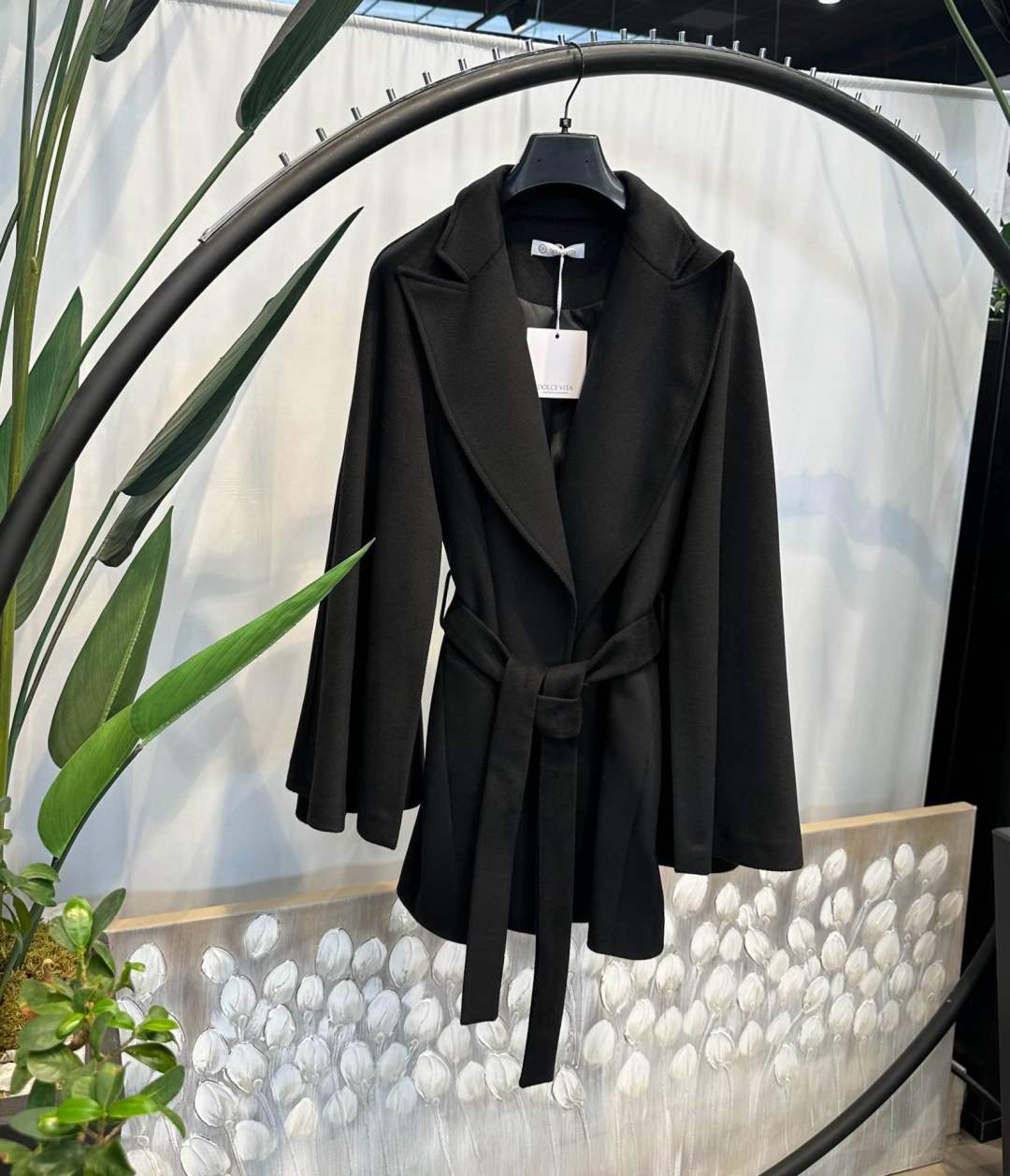 Belted Coat with Lapels