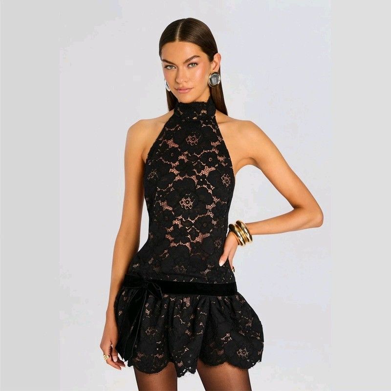 Halter Bubble Dress