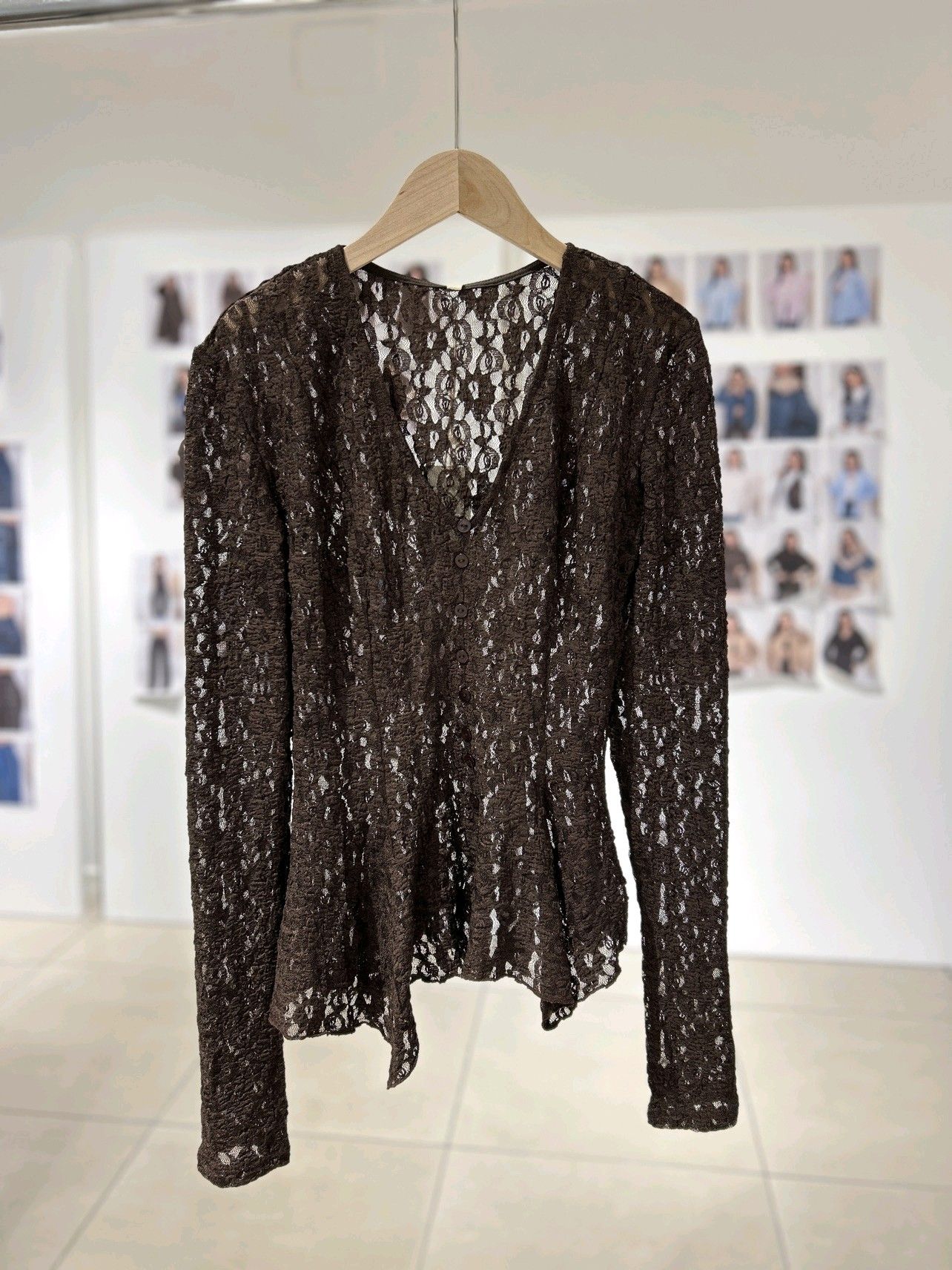 Lace V-Neck Cardigan