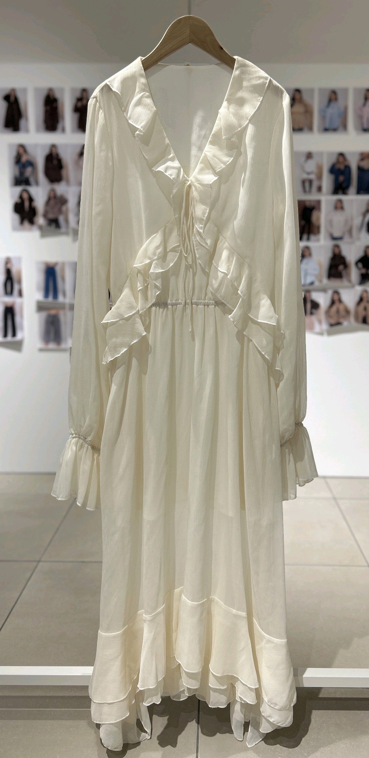 Maxi Ruffle Dress