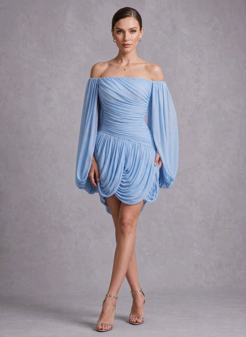 Off‑Shoulder Mini Dress