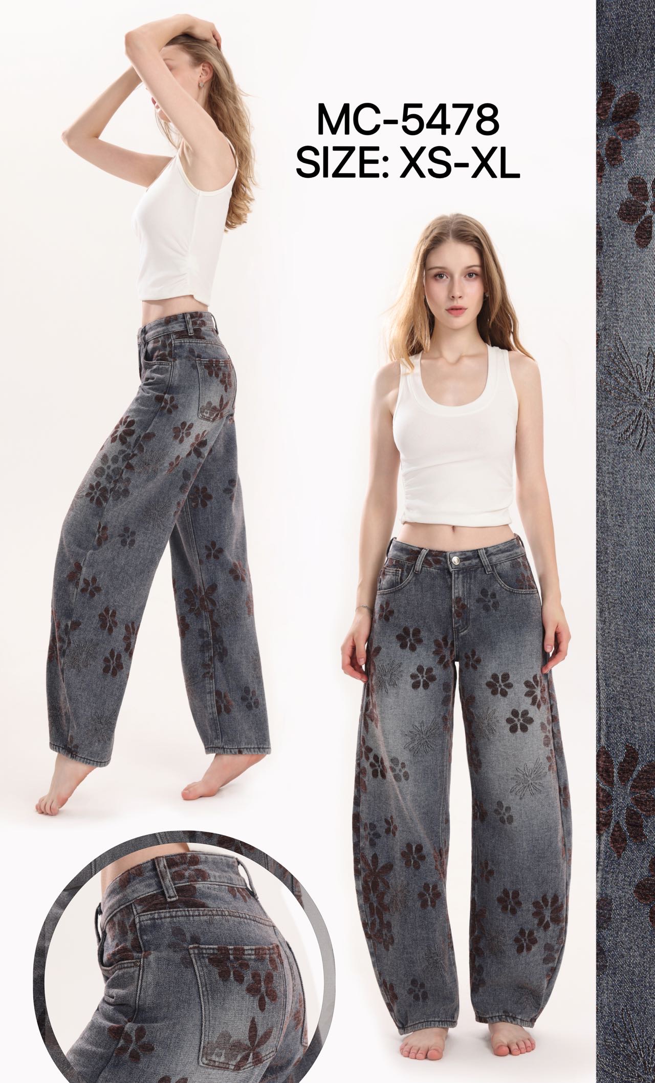 Wide Leg Jeans
