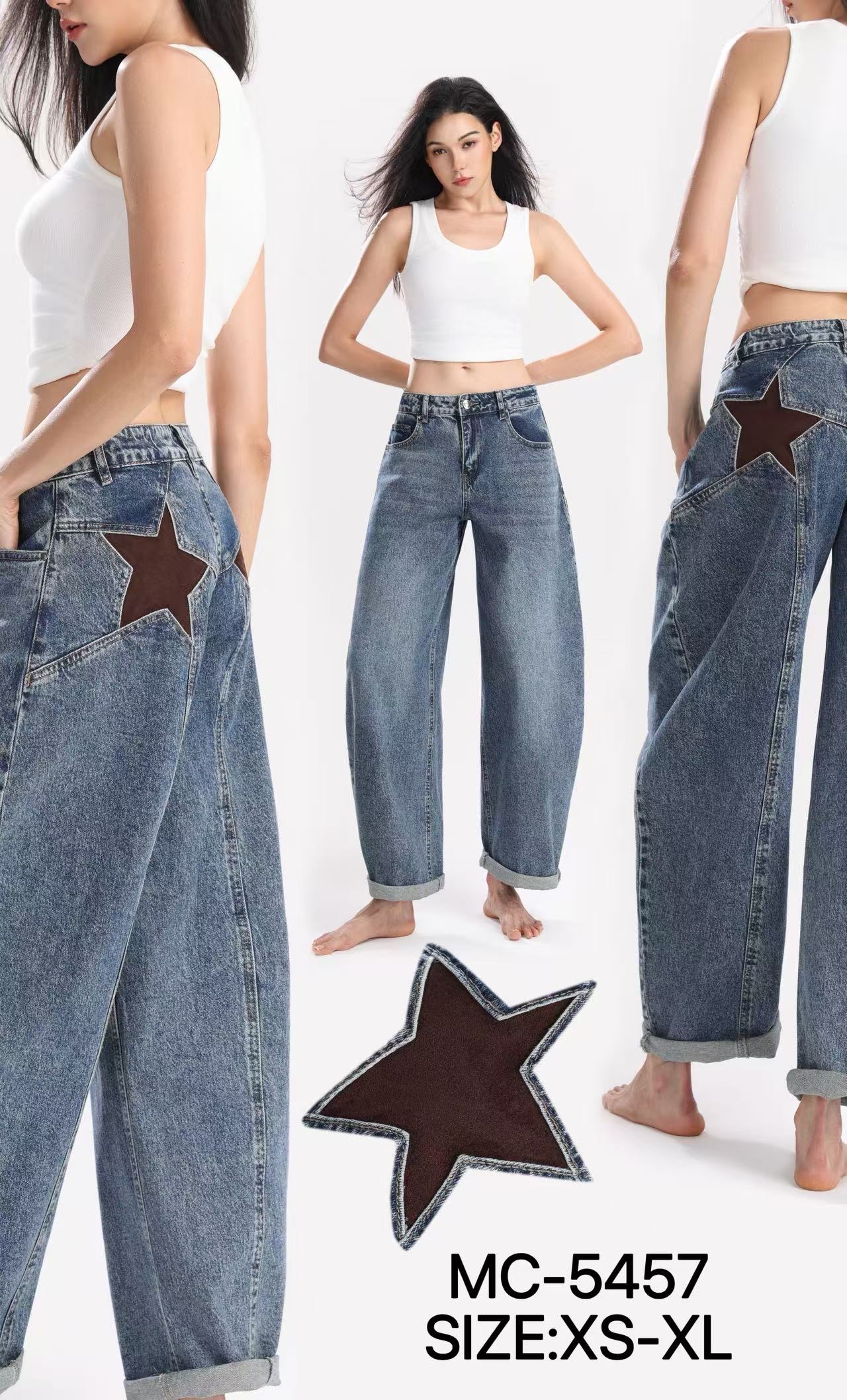High-Waist Wide-Leg Trousers