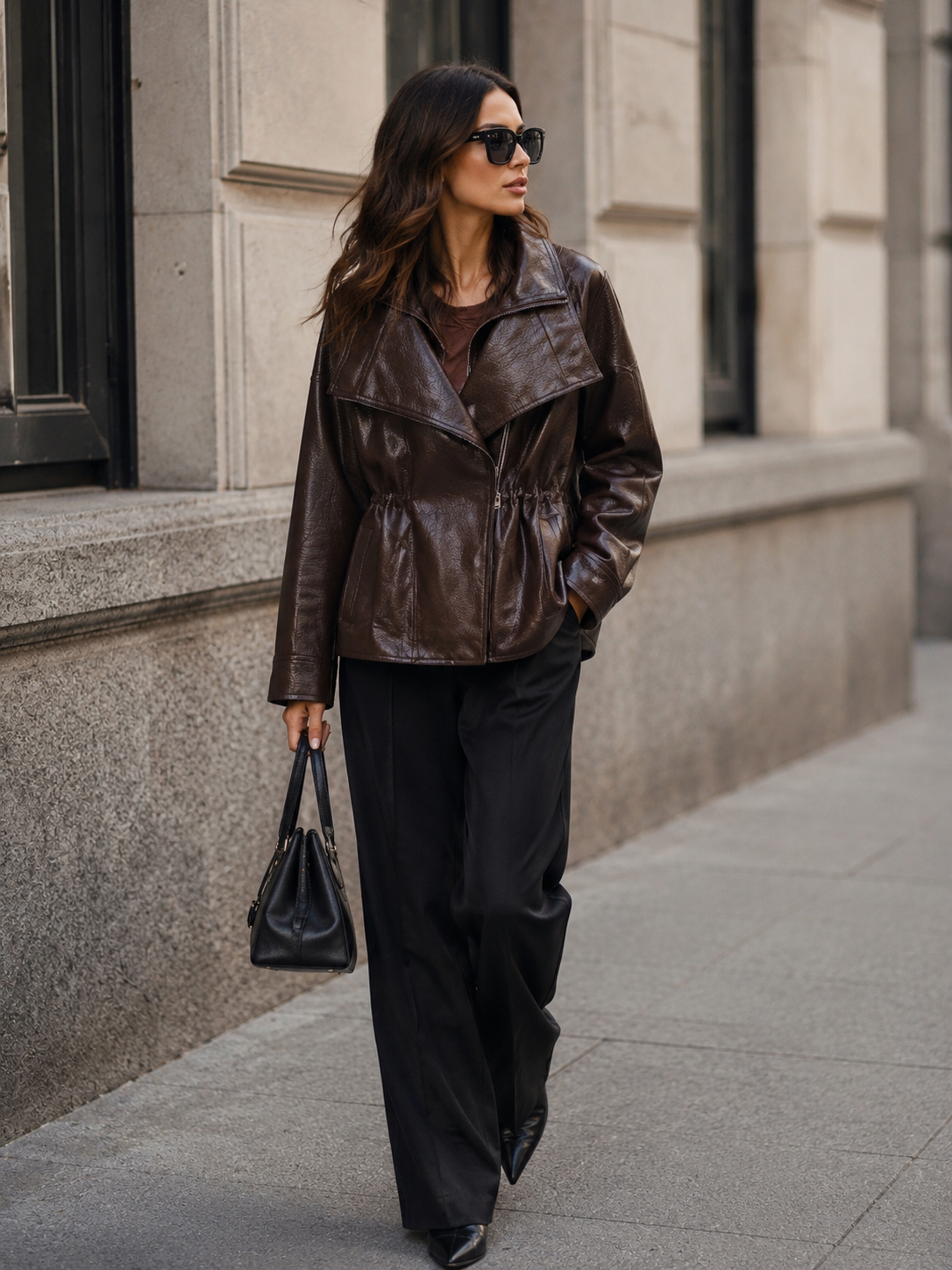 Relaxed Jacket with Drawcord