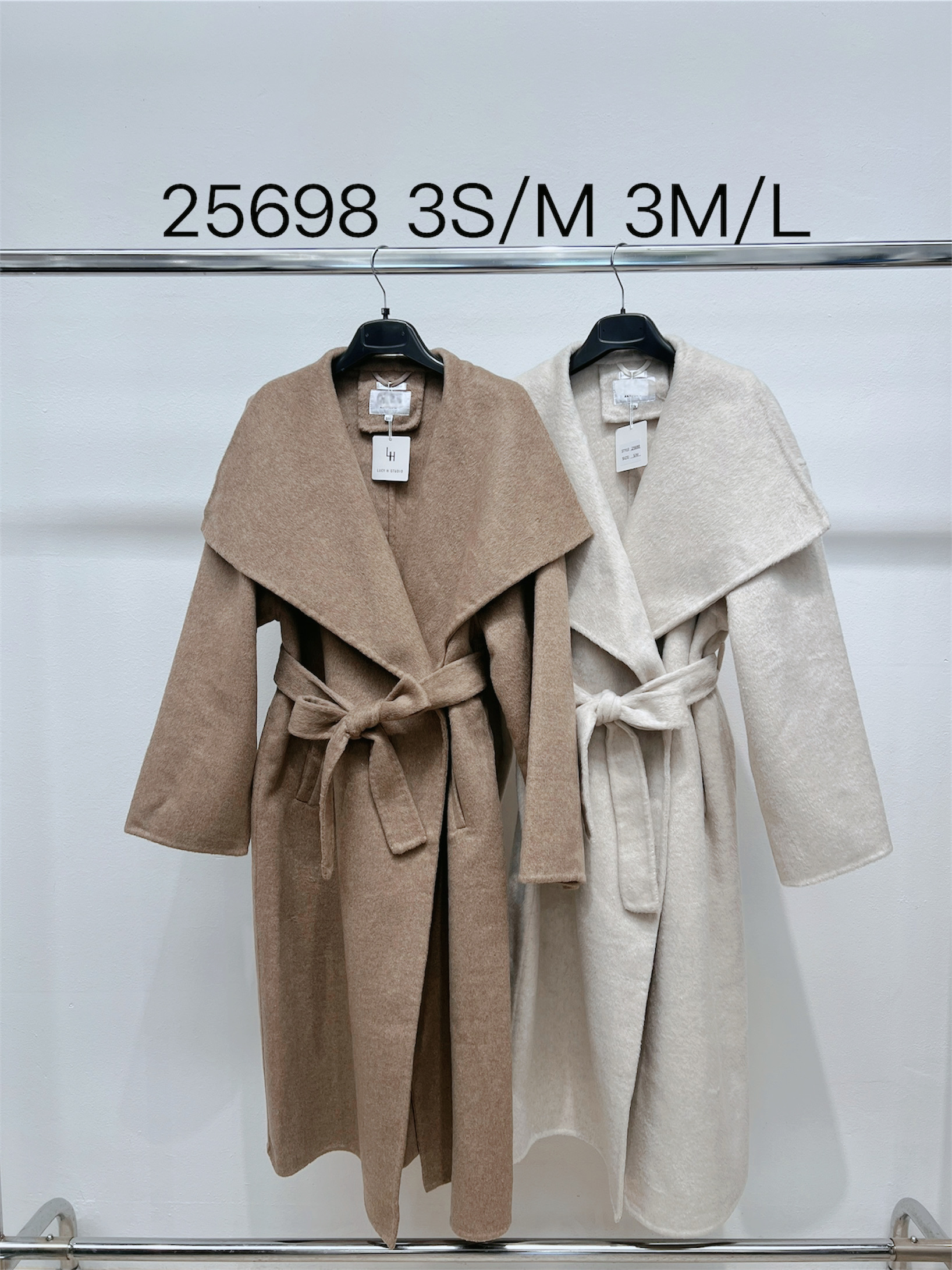 Maxi Loose Wrap Coat