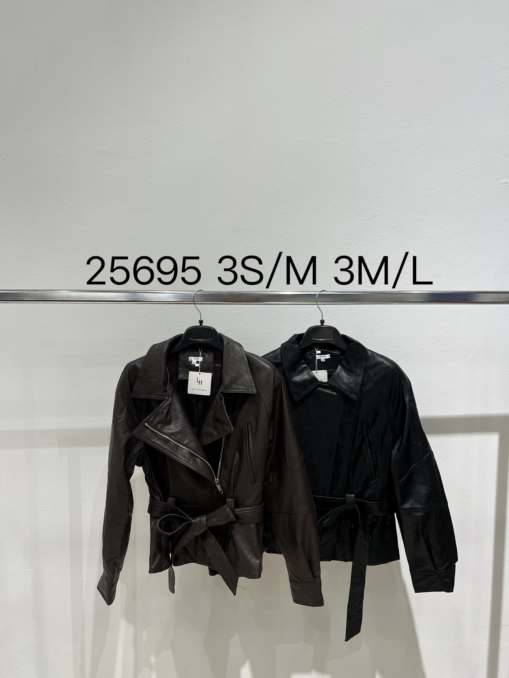Belted Moto Jacket