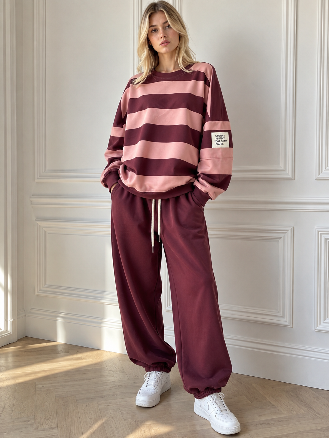Oversized Stripe Set