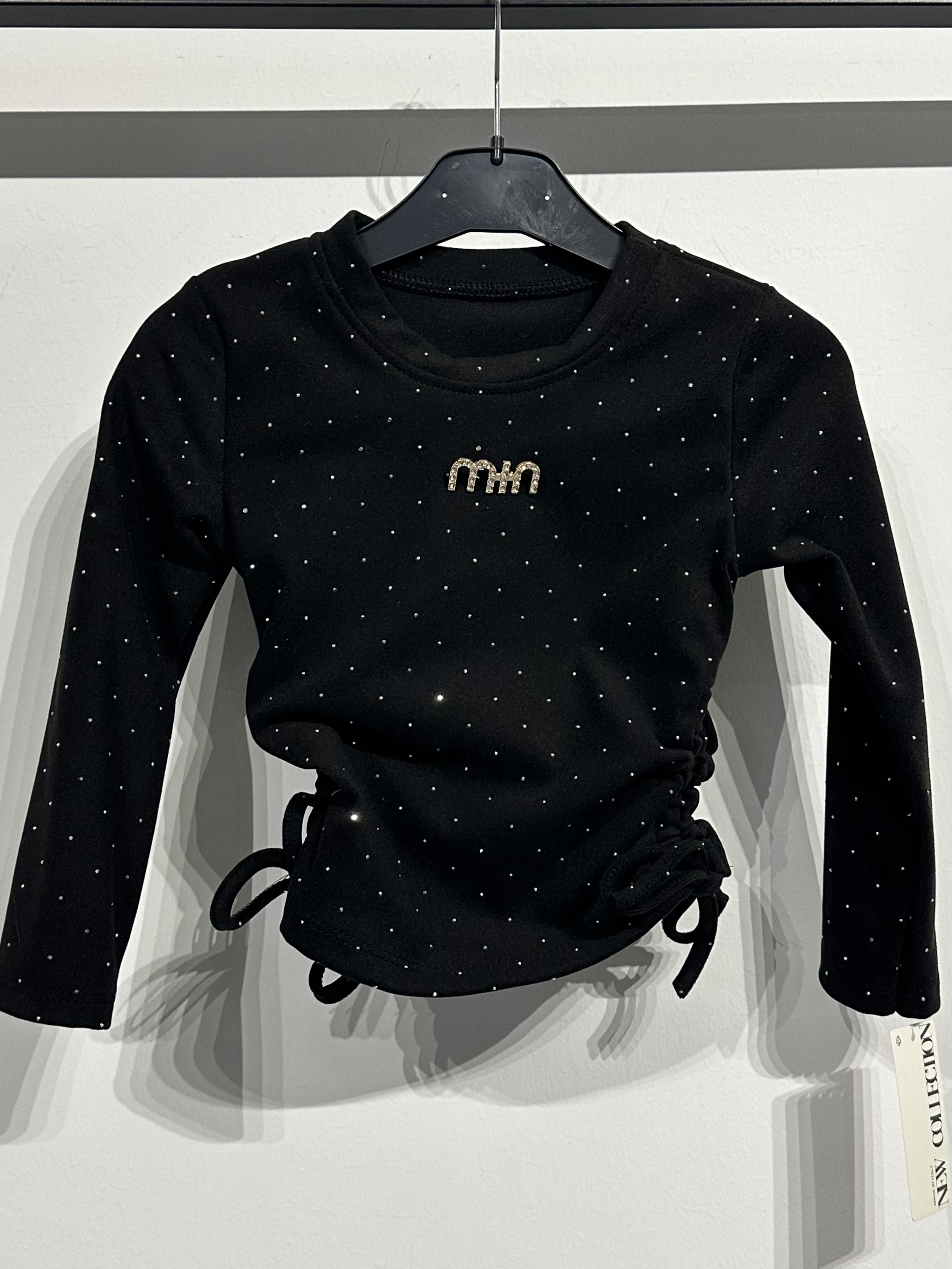 Fitted Top with Side Drawstrings