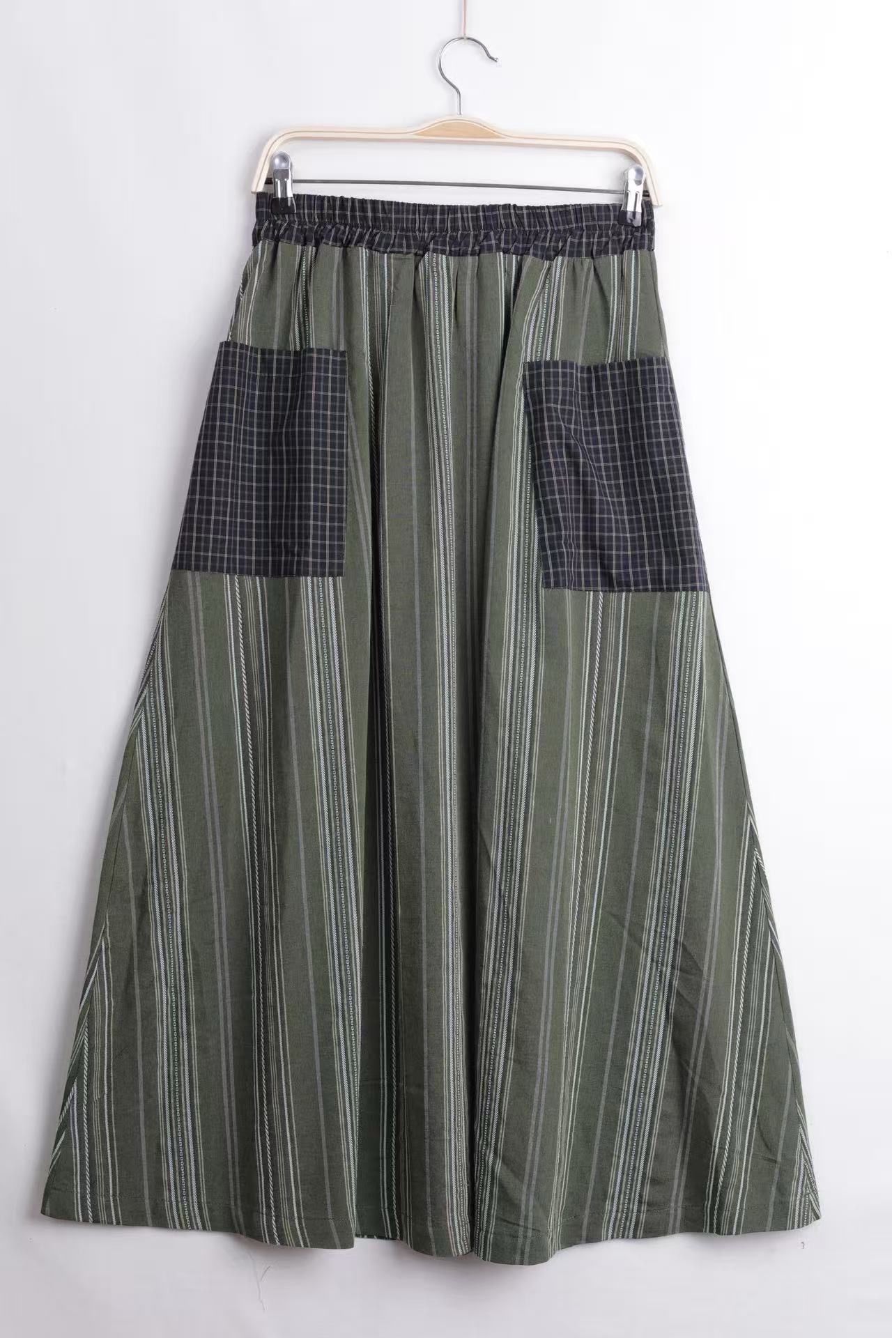 Striped Wide Palazzo Trousers