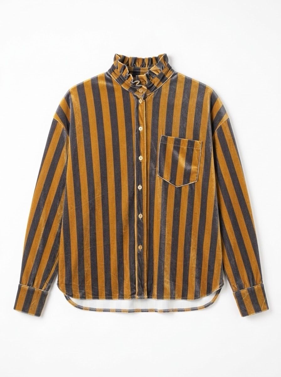 Relaxed Shirt with Collar