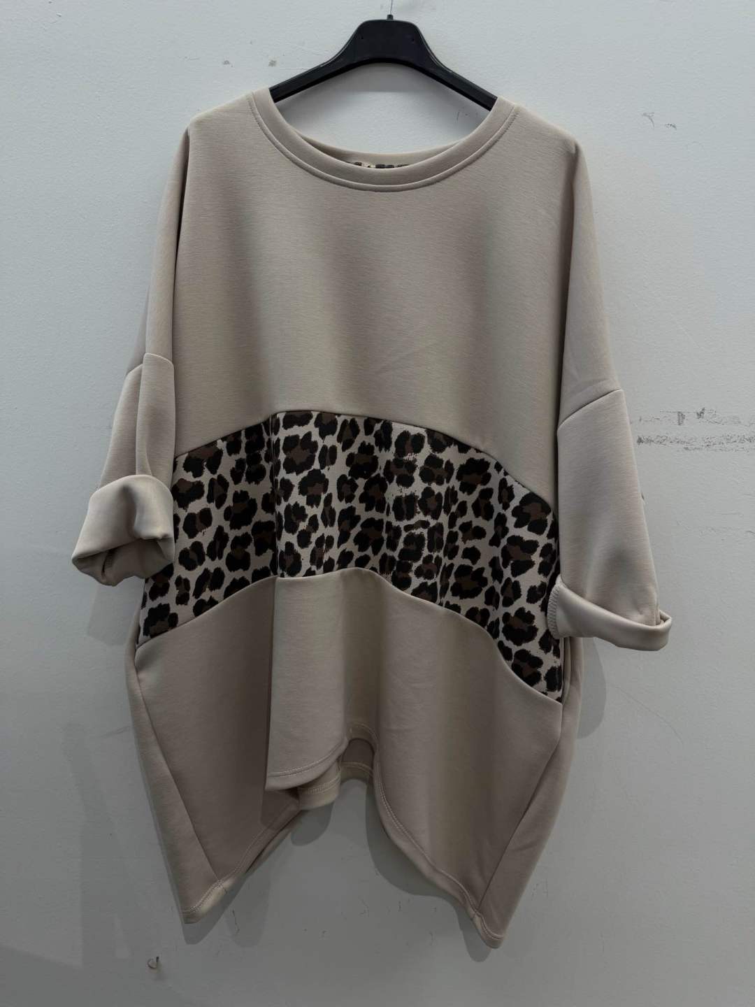 Asymmetrical Oversized Sweatshirt