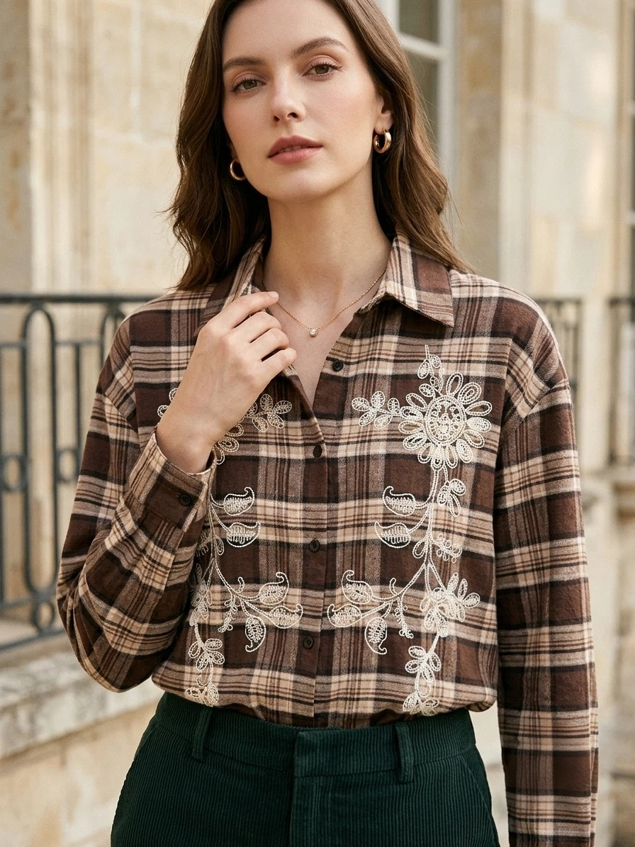 Relaxed Checked Shirt