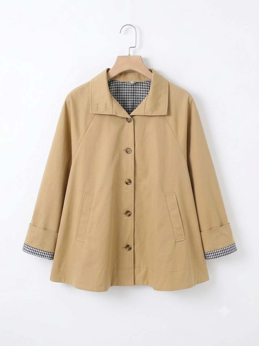 Relaxed Collar Jacket