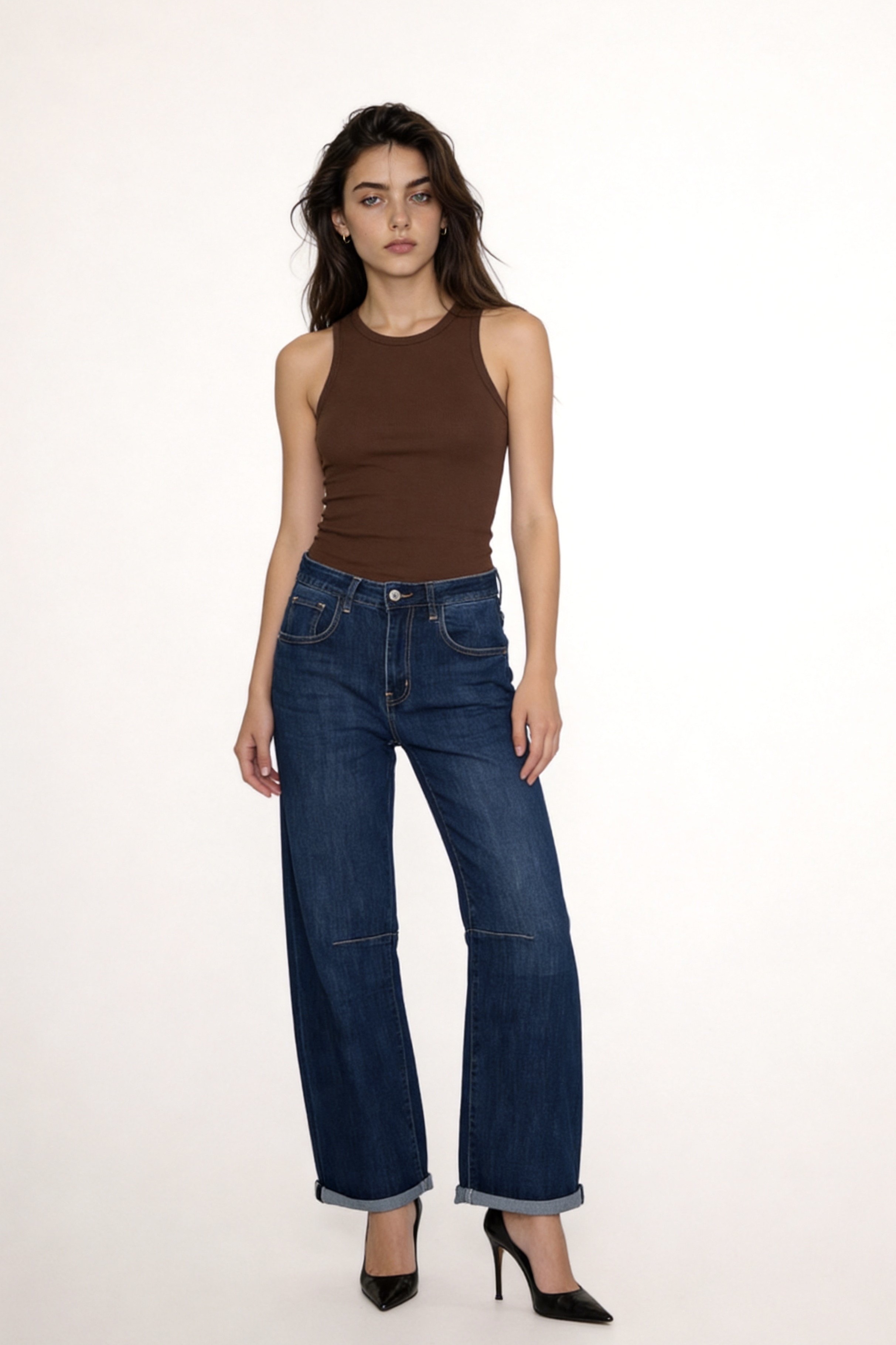 Wide-Leg Jeans