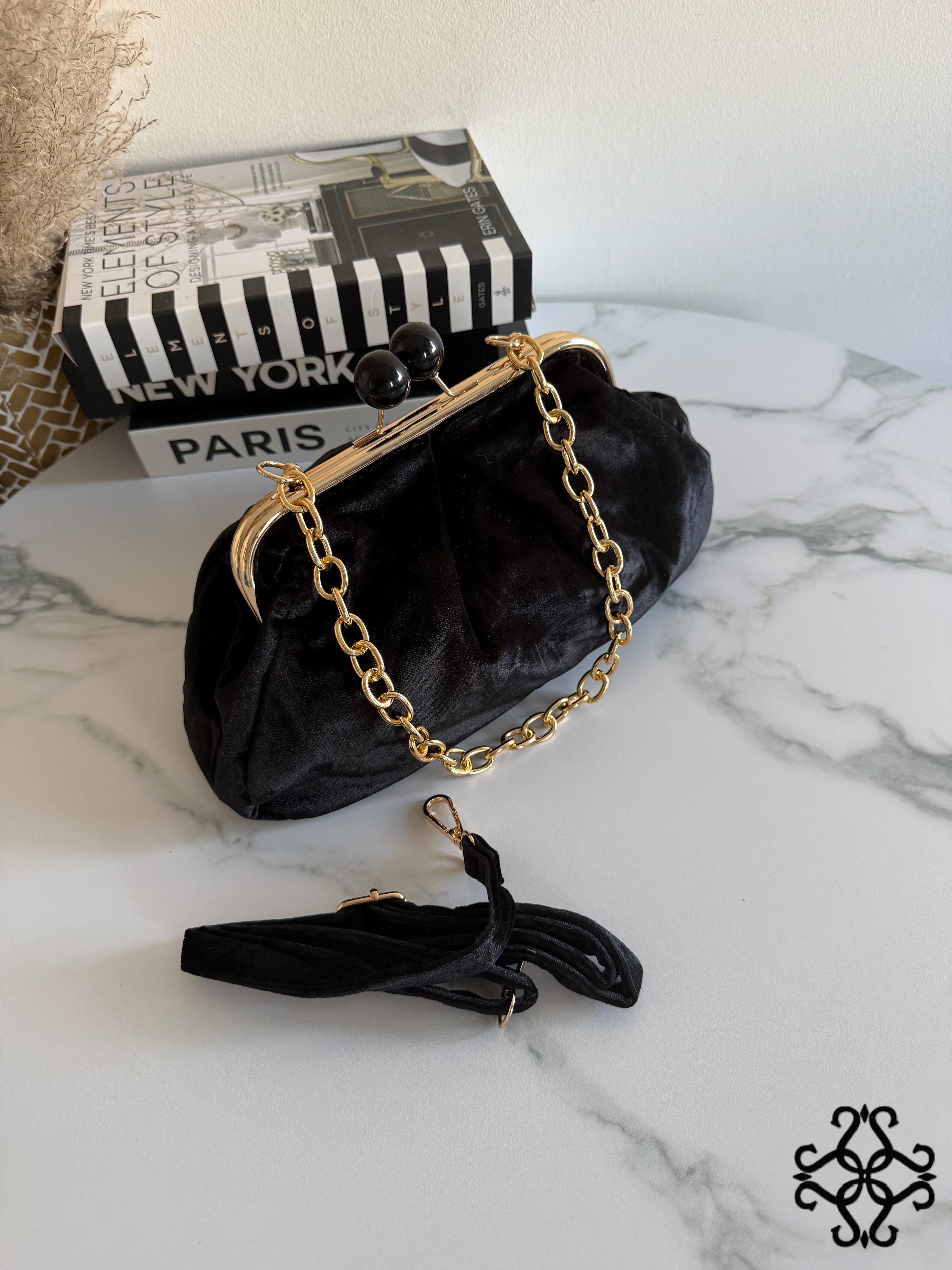 Pleated Envelope Clutch