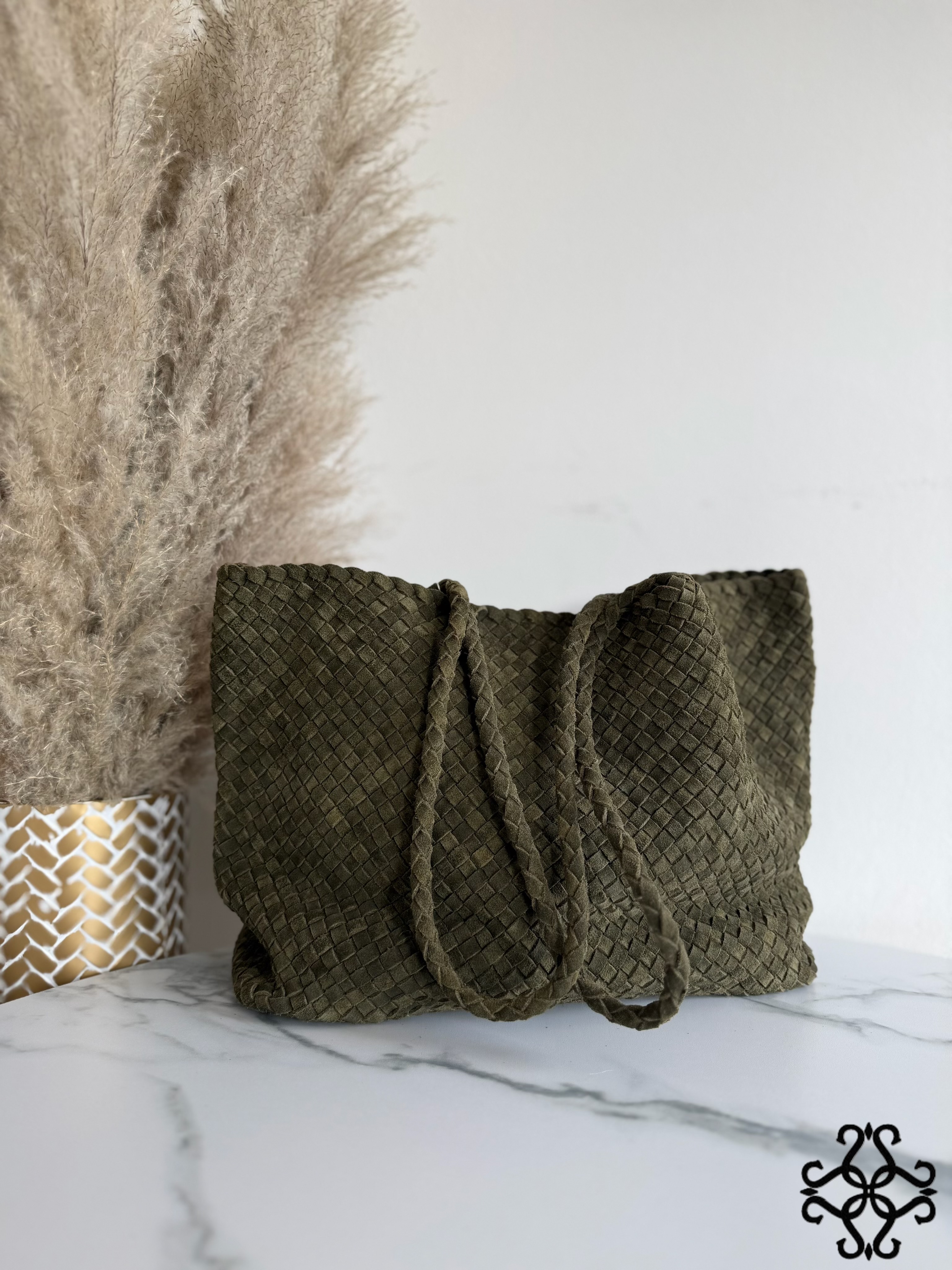 Woven Shopper Bag