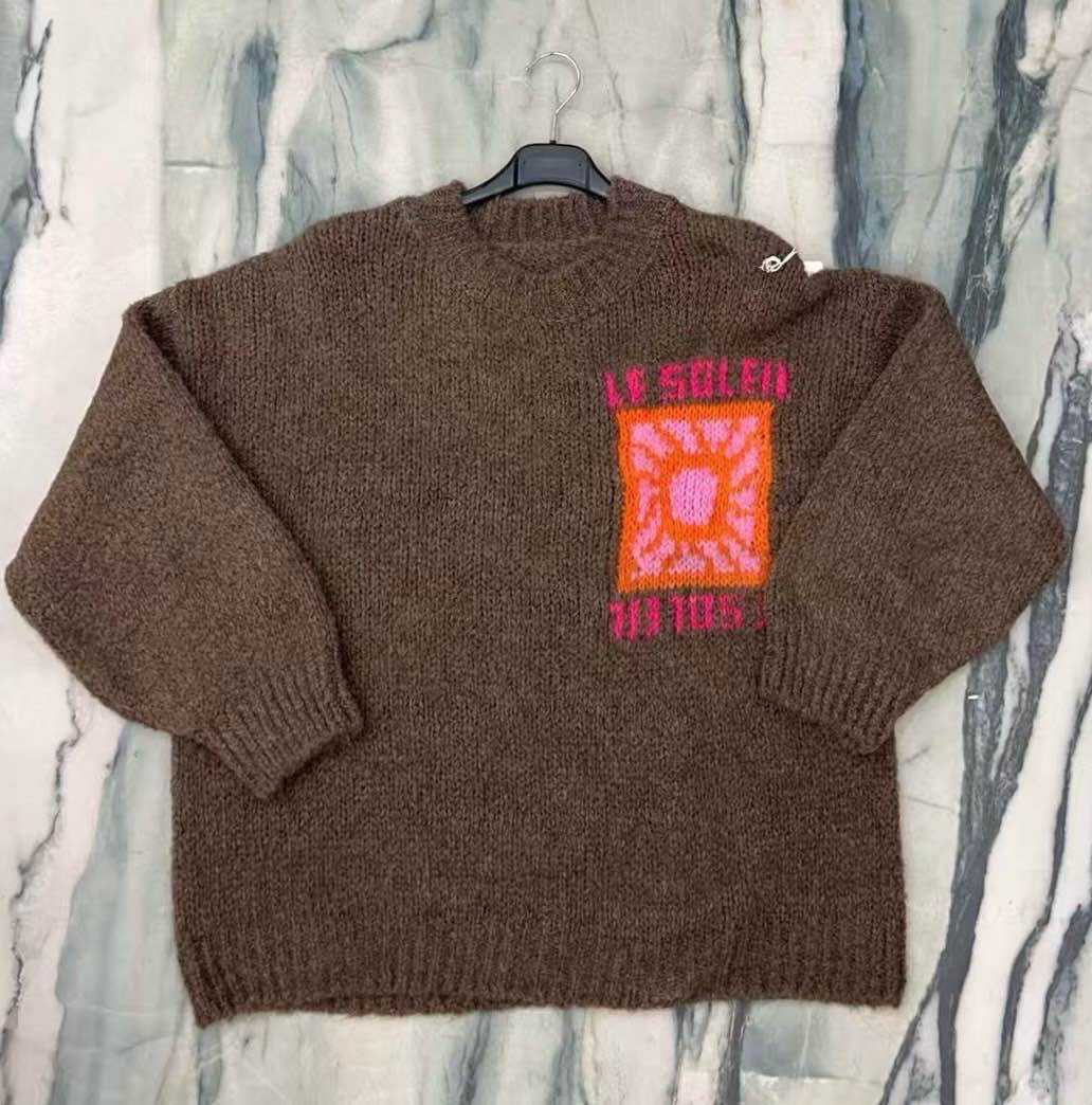 Oversized Sweater with Logo