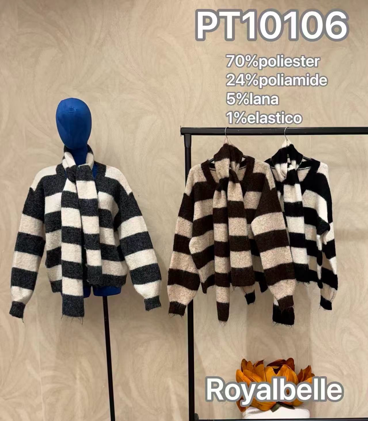 Relaxed Turtleneck Sweater