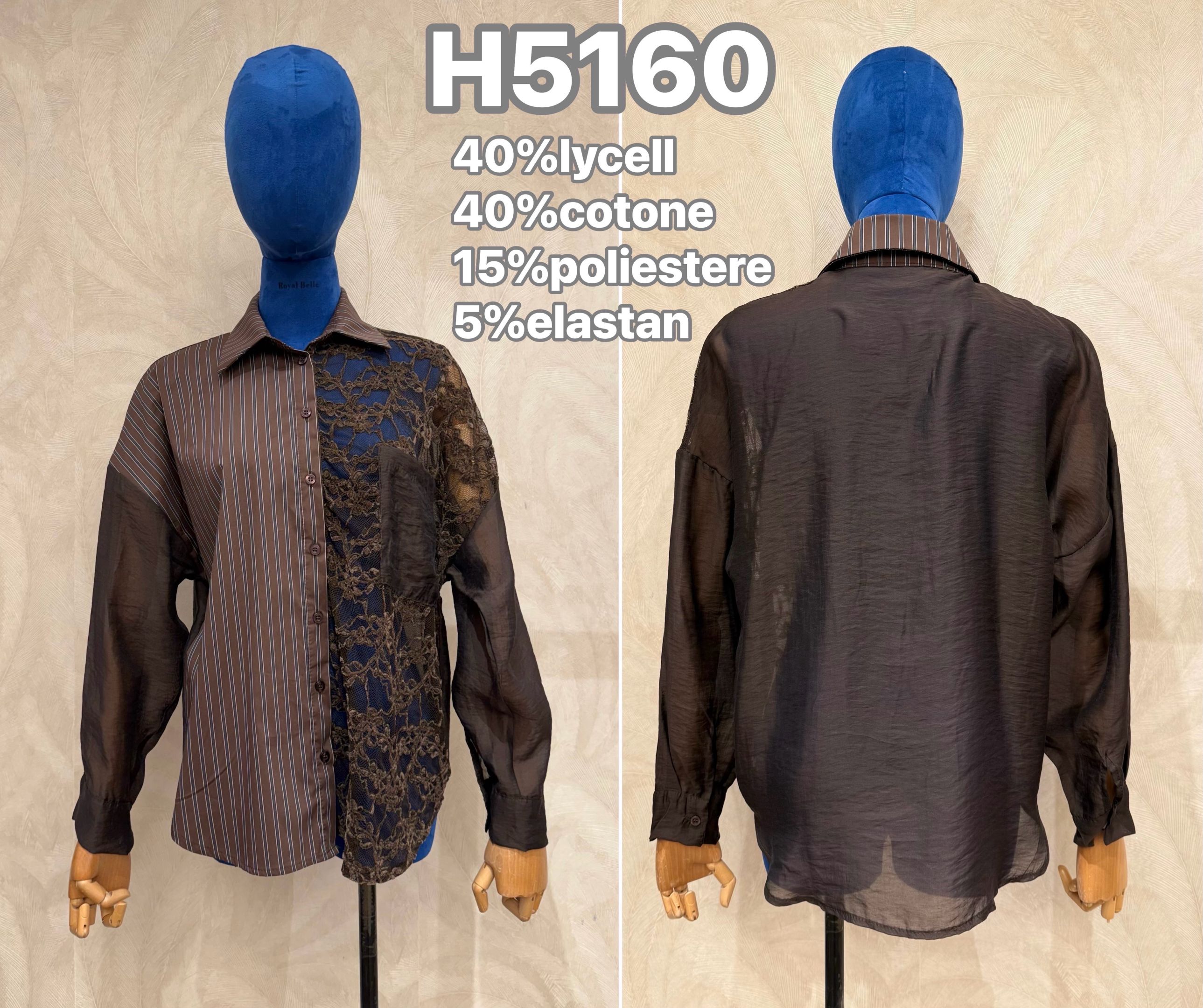 Longline Shirt with Embroidery