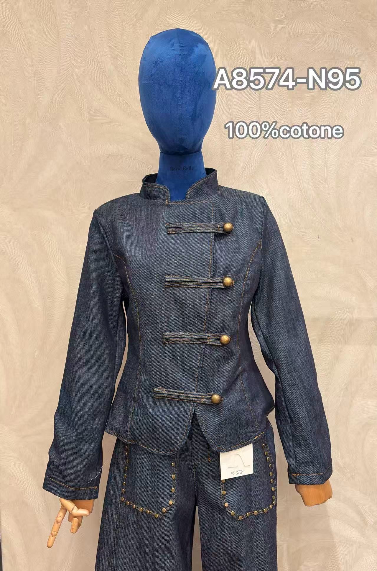 Fitted Denim Jacket