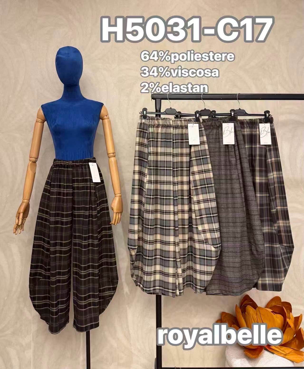 Midi Bubble Skirt with Elastic Waist