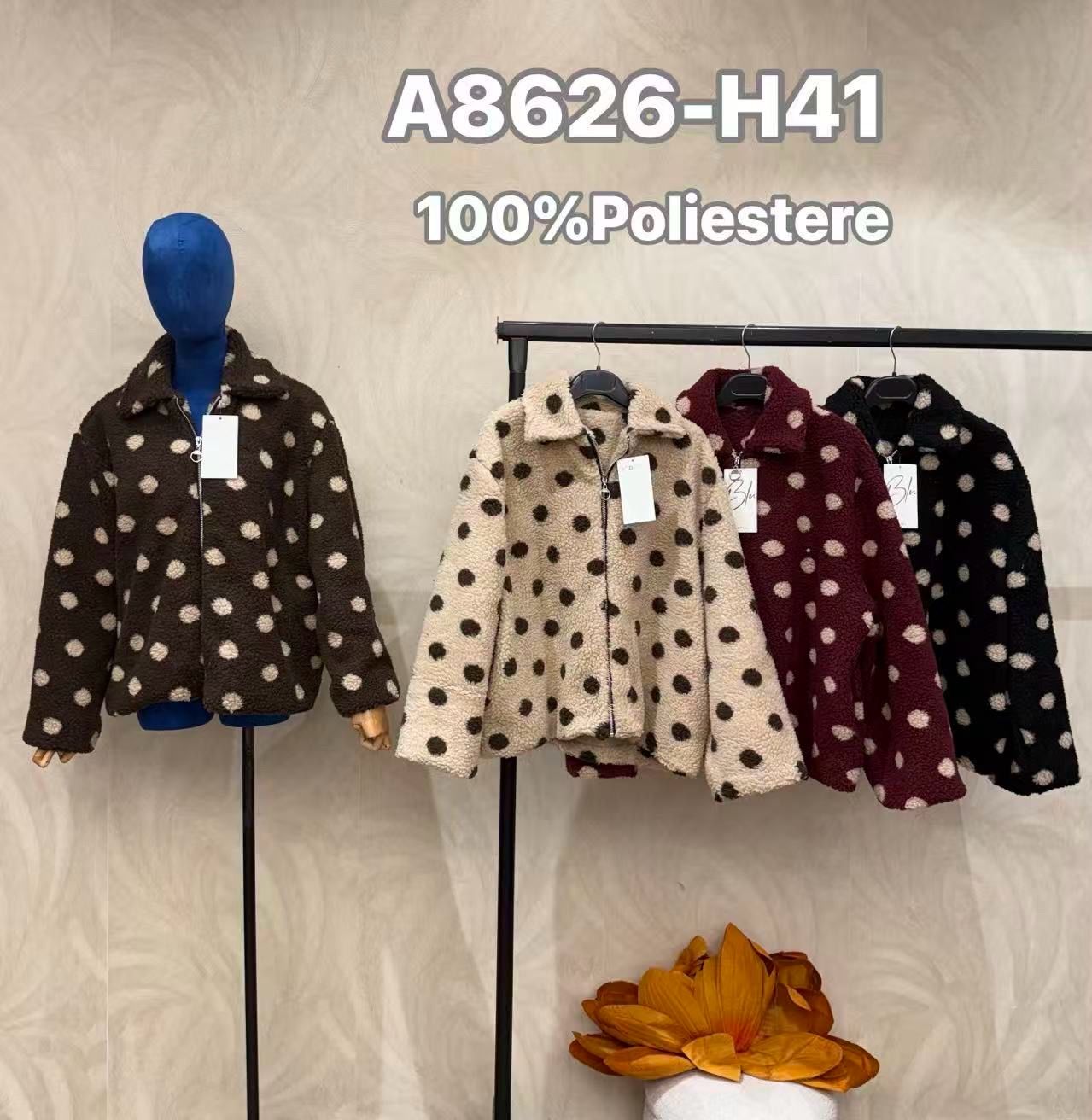 Fleece Jacket with Collar