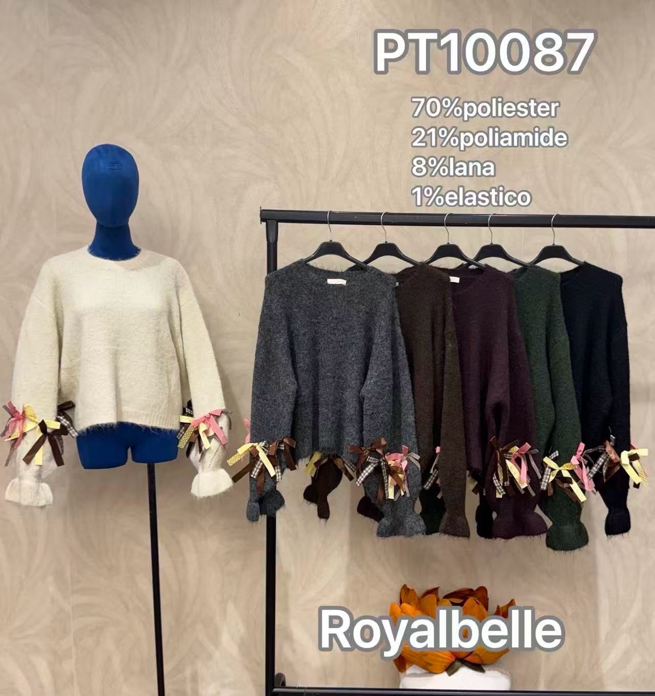 Bow-Detail Sweater