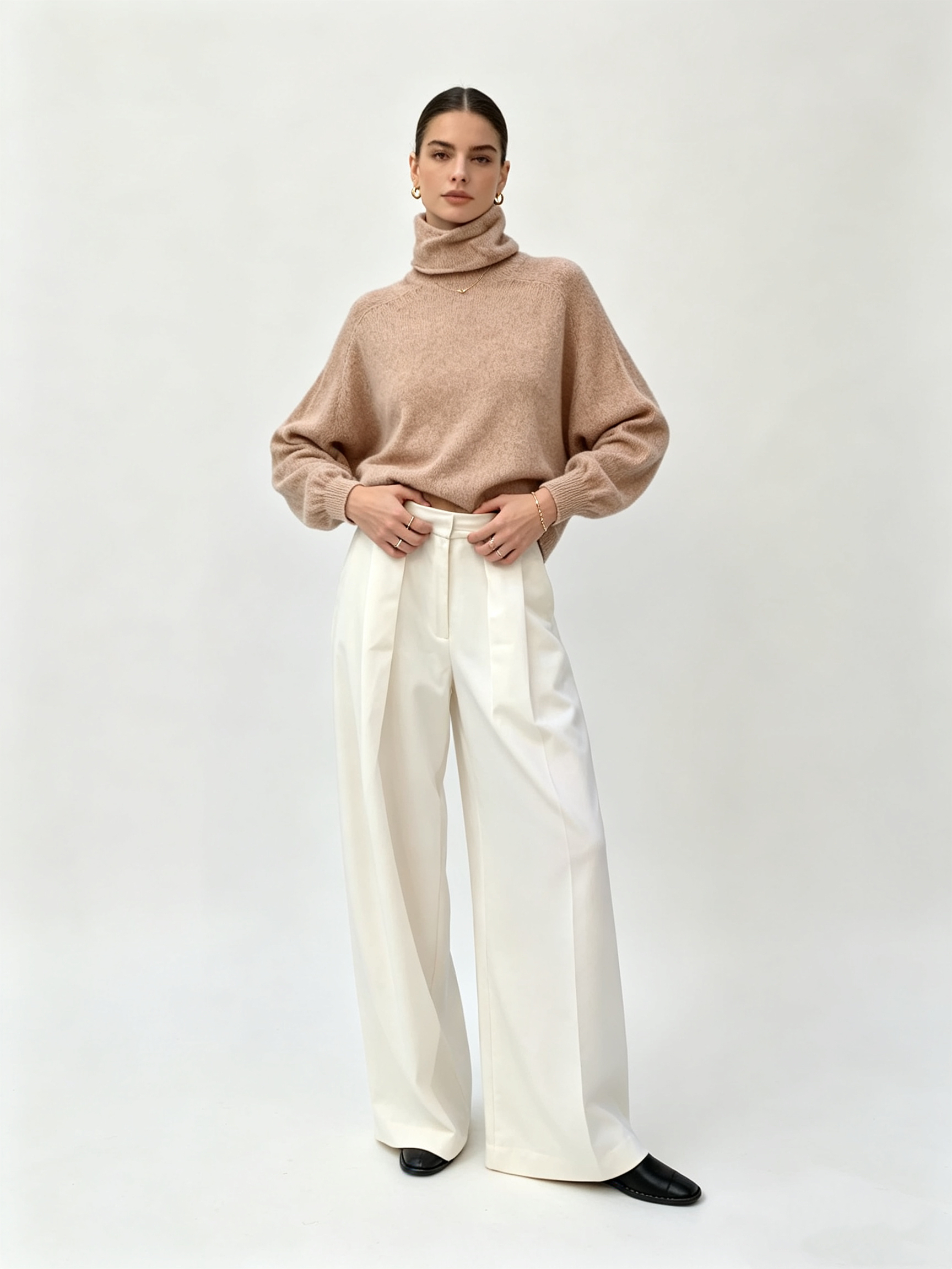 Oversized Turtleneck Sweater