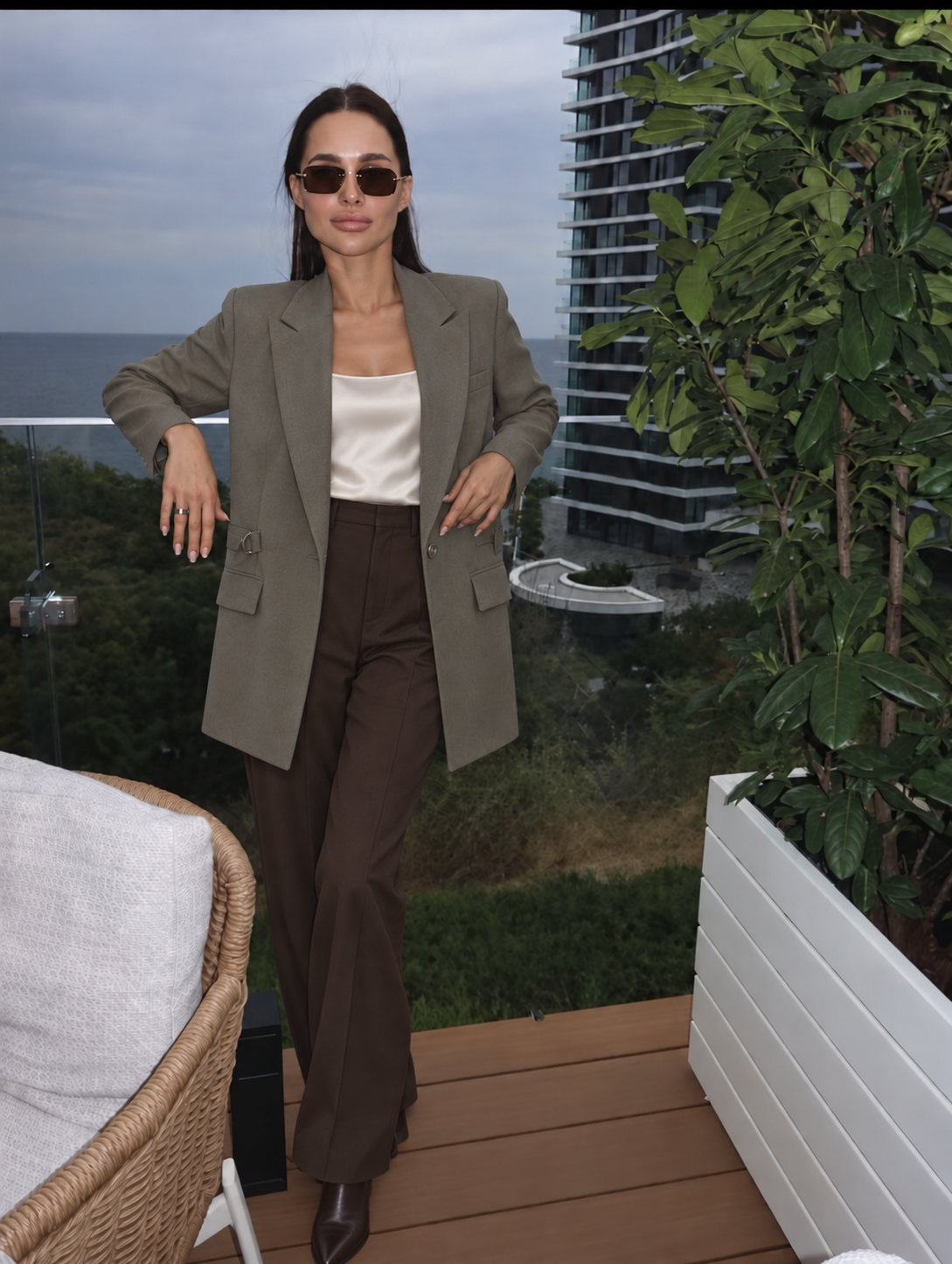 Tailored Blazer with Lapels