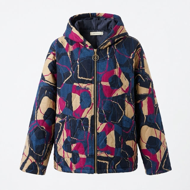Quilted Hooded Jacket