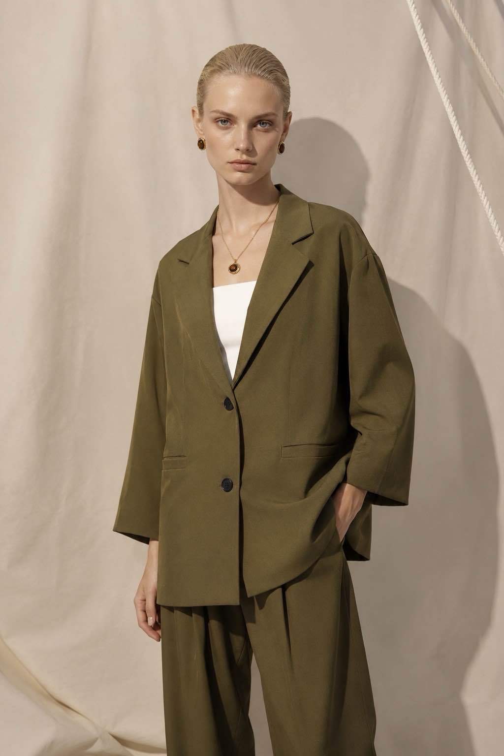 Extended Oversize Blazer