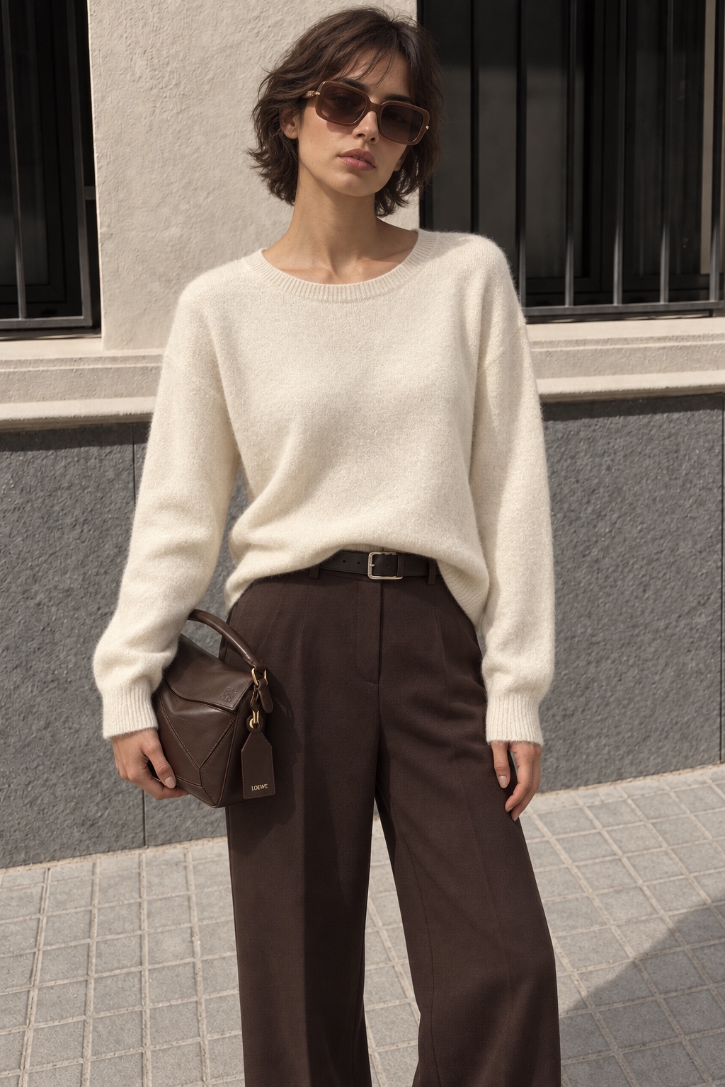 Relaxed Crewneck Sweater