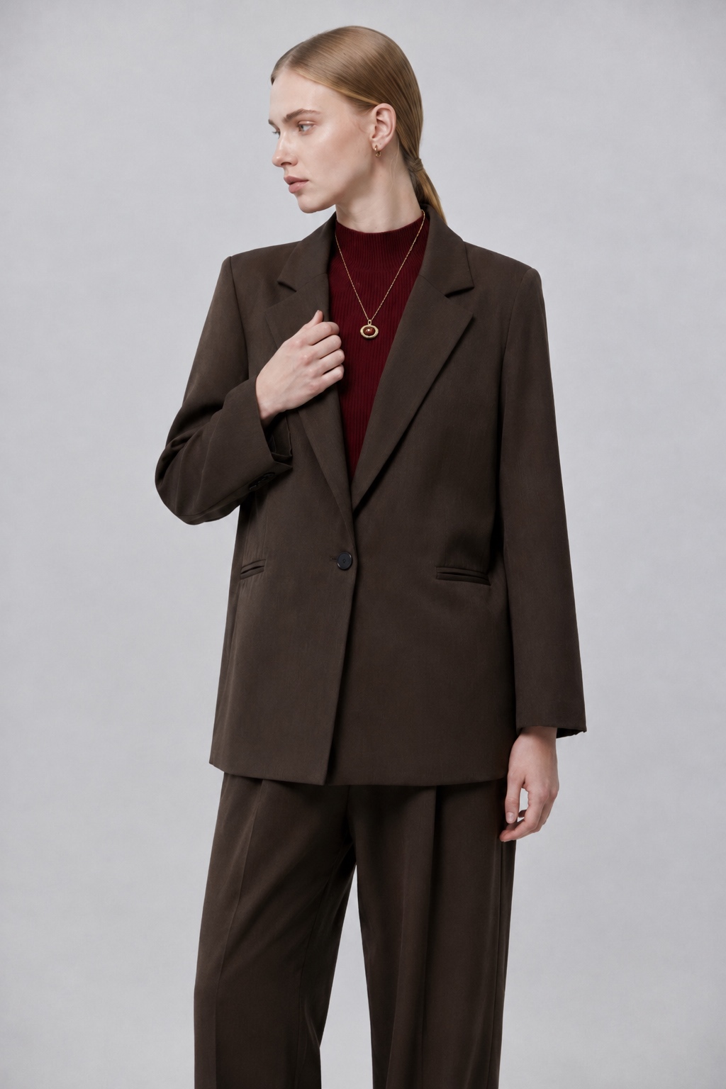 Elongated Tailored Blazer