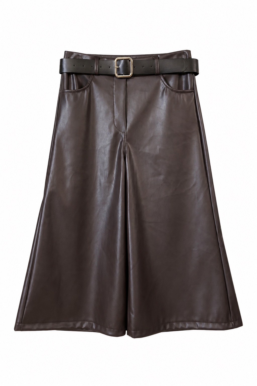 High-Waist Culotte Trousers