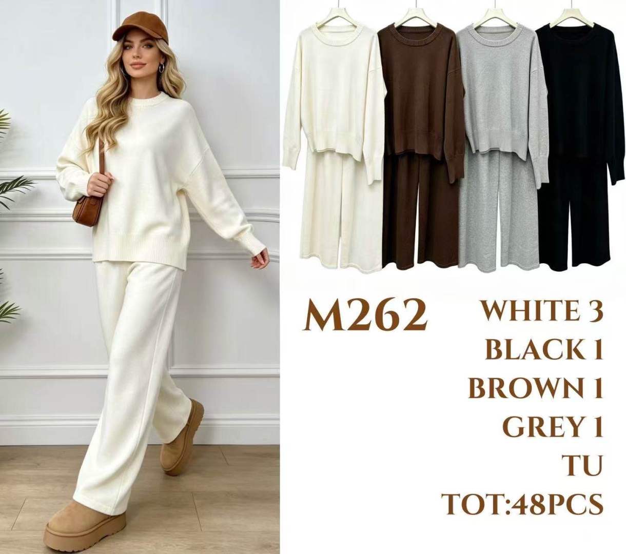 Oversized Knit Set