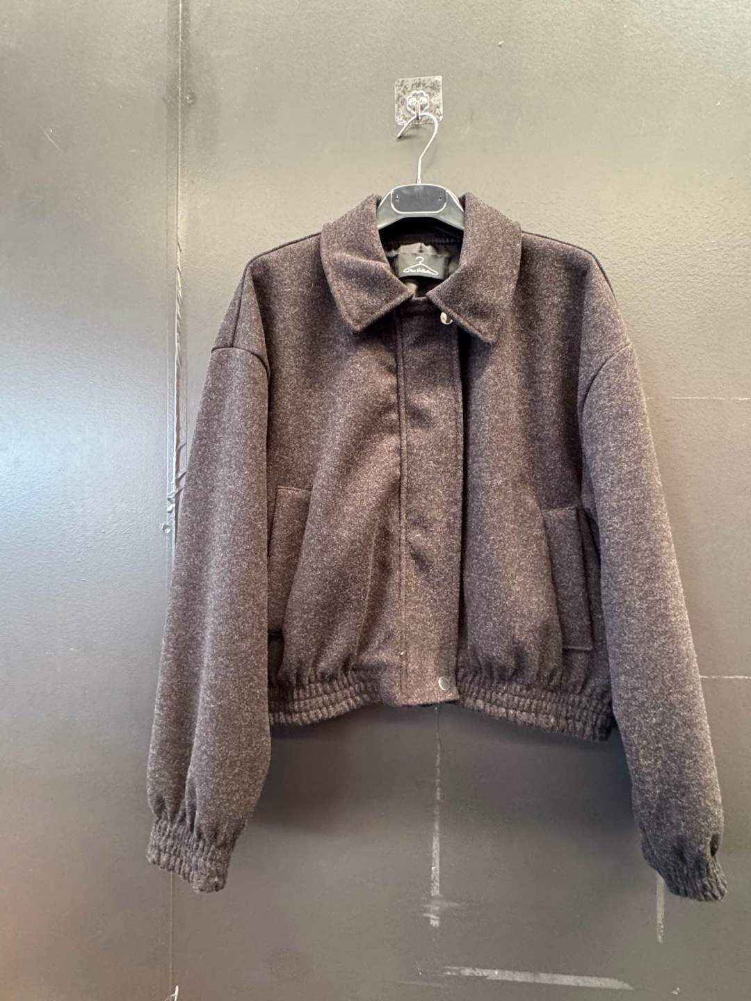 Oversize Jacket with Collar