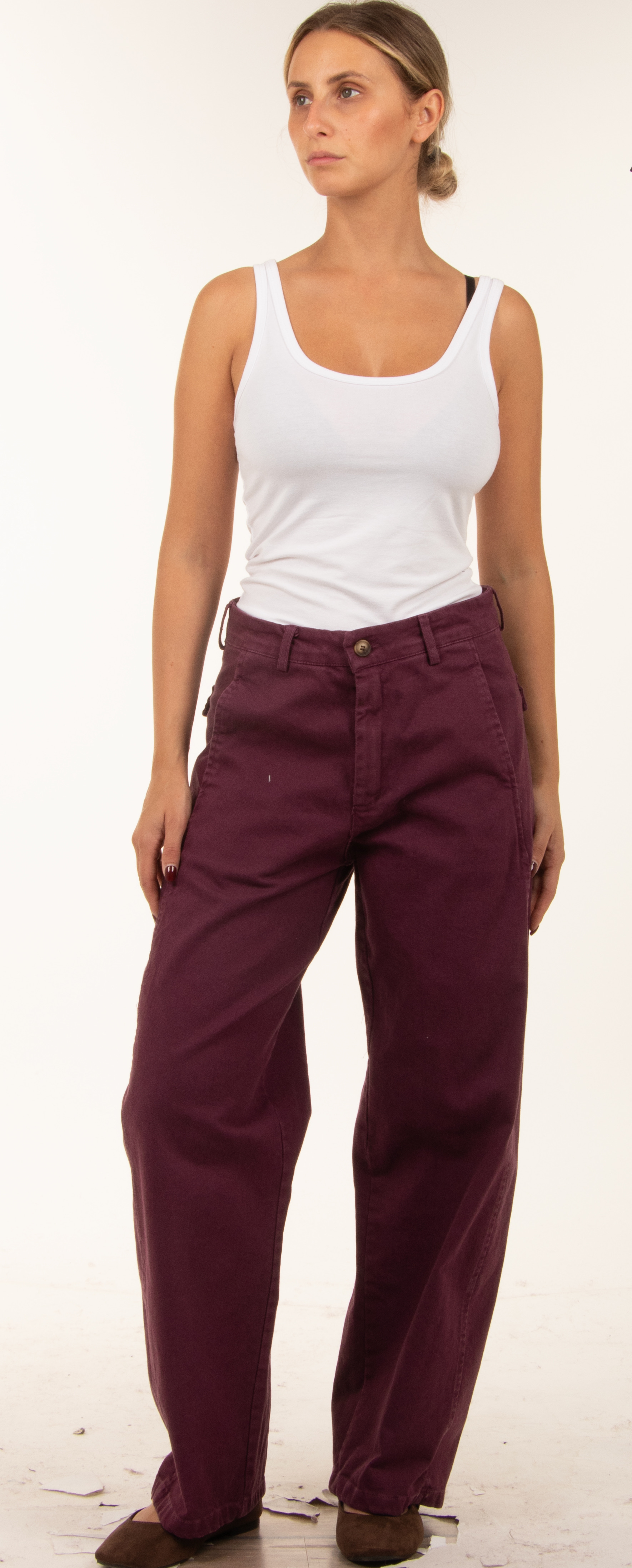 High-Waisted Trousers