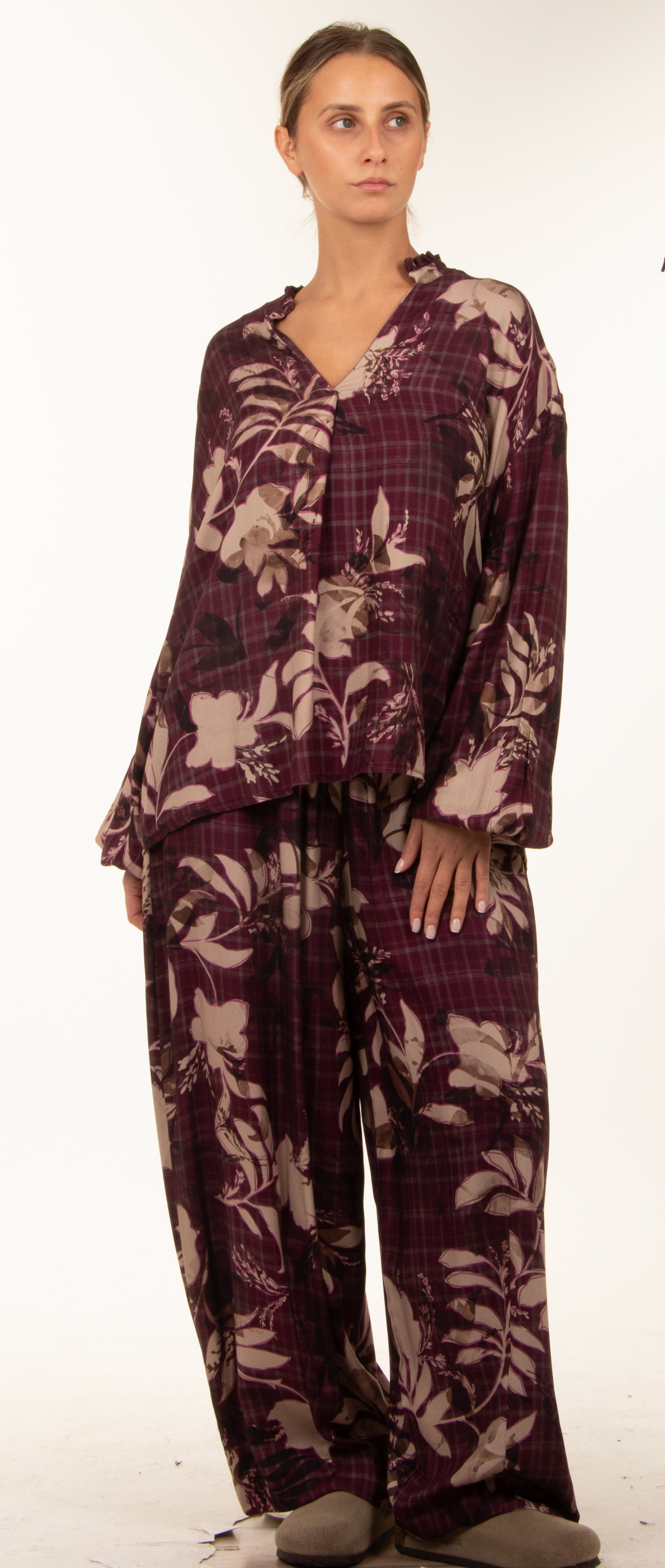 Relaxed Ruffle Shirt